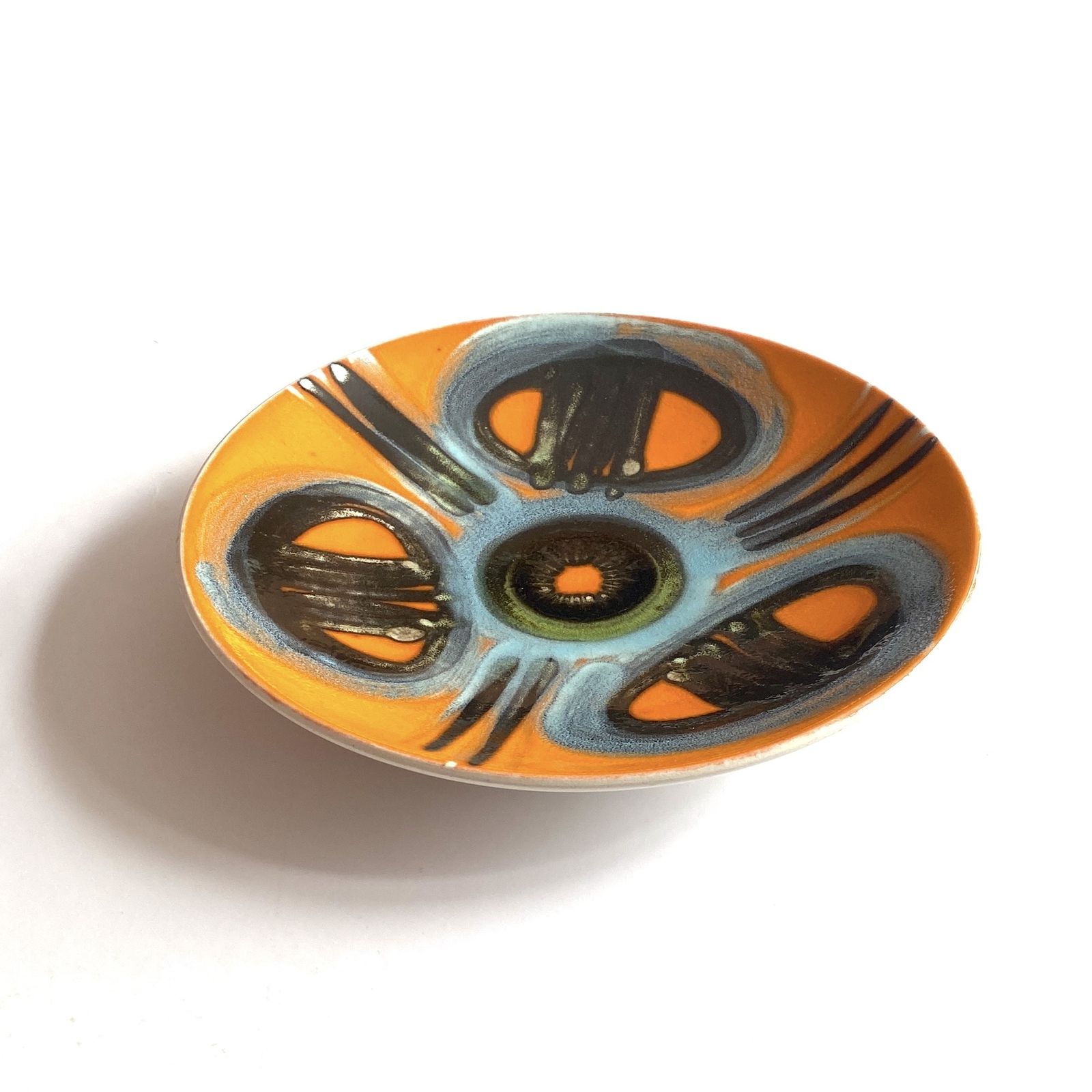 Poole Pottery Delphis Dish Shape 3 By Carloyn Bartlett, 1960s English Ceramics photo for sale