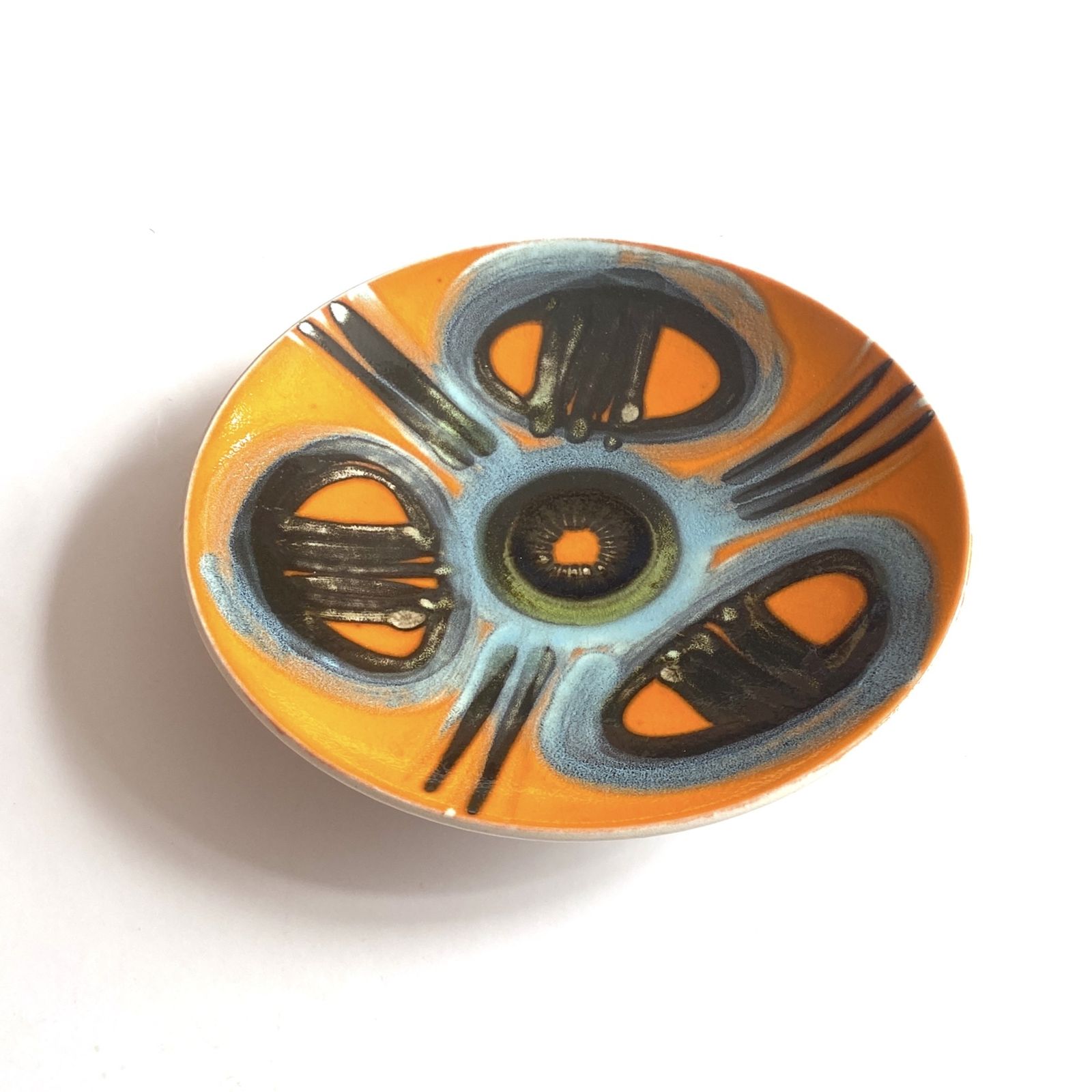 Poole Pottery Delphis Dish Shape 3 By Carloyn Bartlett, 1960s English Ceramics photo vinterior
