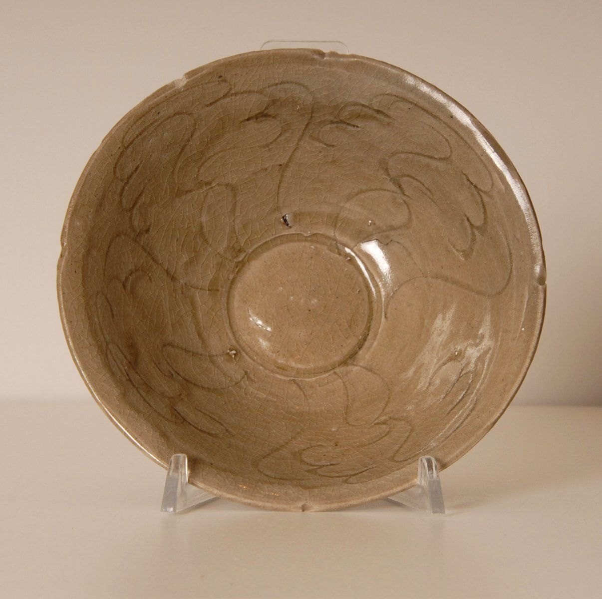 Antique Chinese Ceramic Bowls, Set Of 5 photo for sale