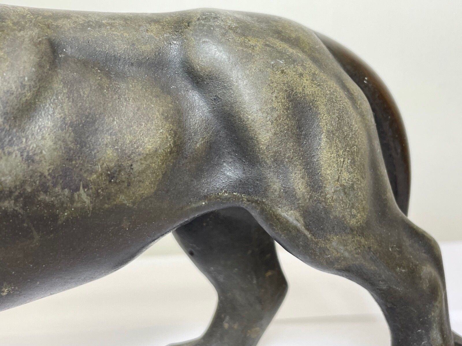 19th Century Bronze Small Model Lion Sculpture photo 1495.0