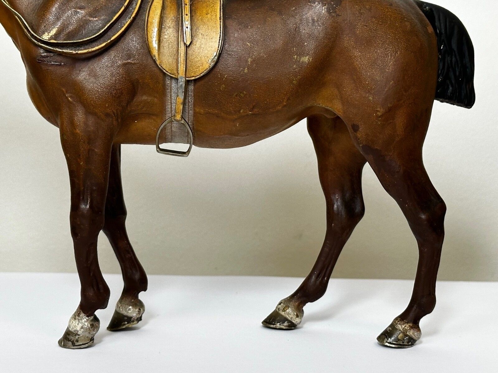 Victoriaans Oostenrijks ruitersbrons, Bay Hunter paard, Franz Bergman photo for sale