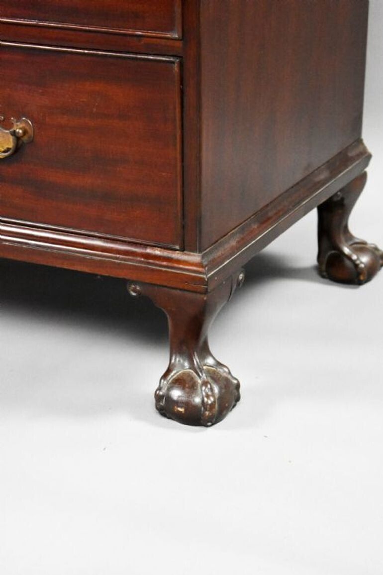 Irish George II Mahogany Secretaire Cabinet photo vinterior