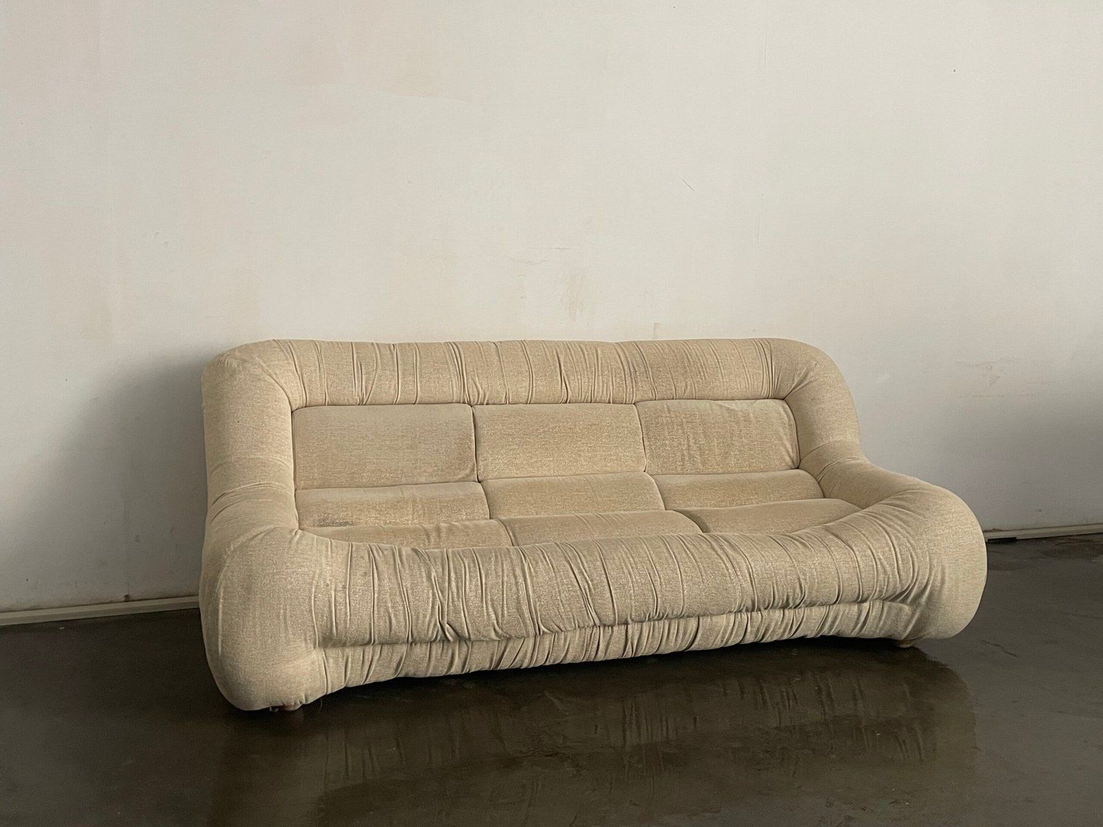 Three Seater Italian Sofa, 1970s photo furniture