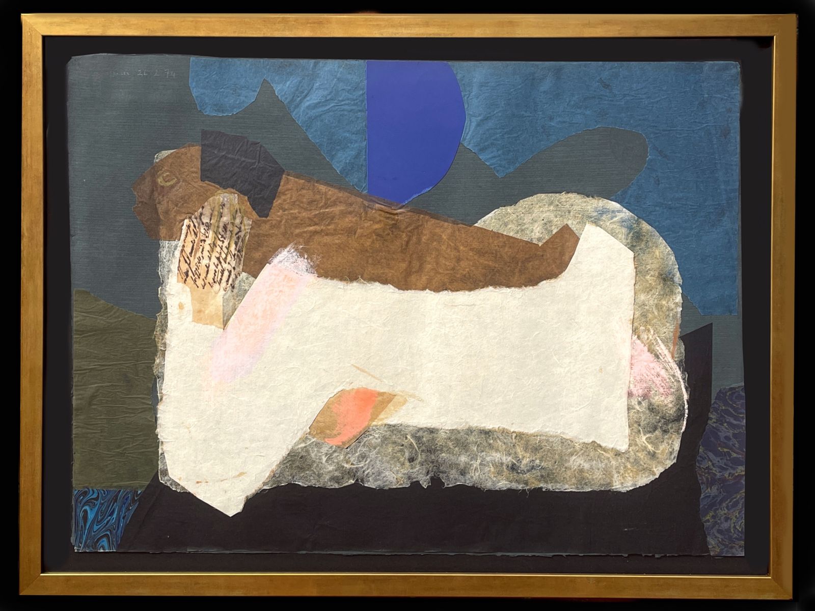Abstract Of A Reclining Woman, Yasmin Brandolini D'adda, (1929 2012)