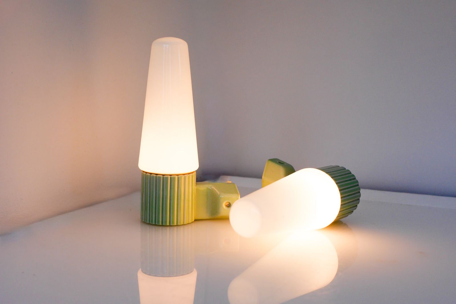 photo for sale Wall Sconces By Hans Agne Jakobsson For Ifö, 1965, Set Of 2