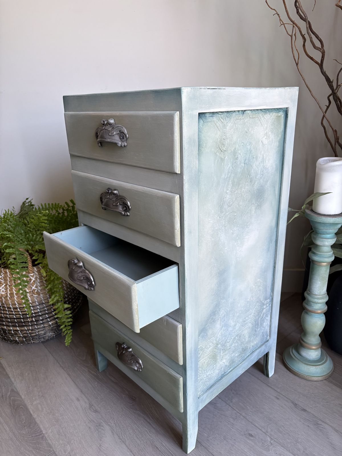Bedside Drawers, Sage Green photo 275.0