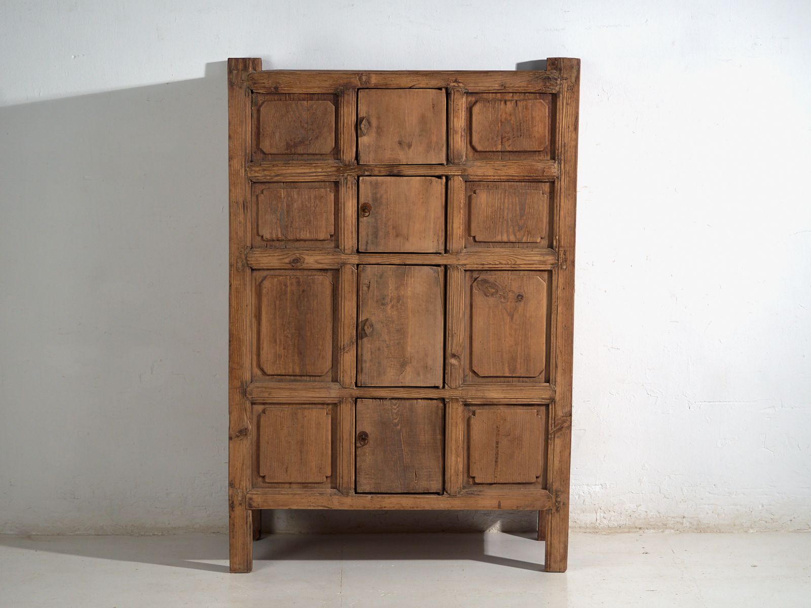 Antique Tall Cabinet In Pine Wood – Lanzhou, C.1900 photo buy