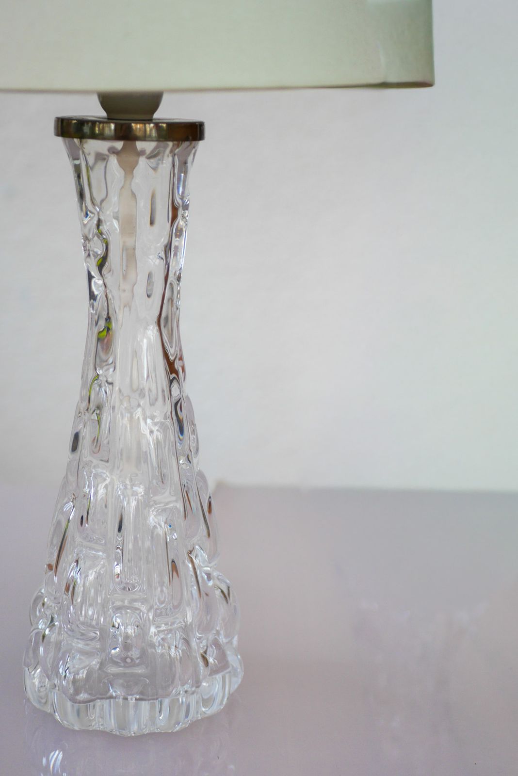 550.0 Lampe de table en cristal par Carl Fagerlund pour Orrefors photo