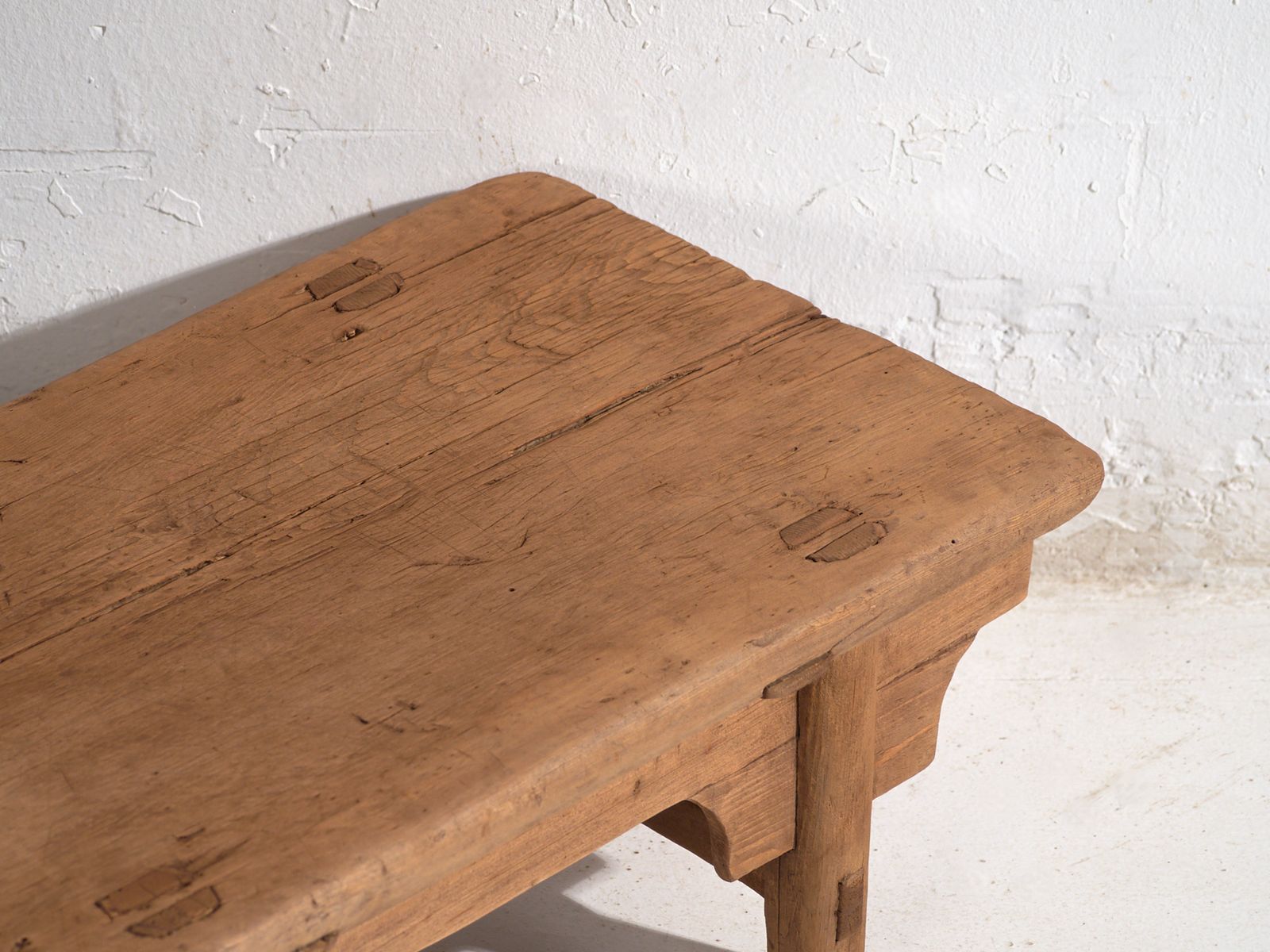 Antique Low Table In Pine Wood – China, Circa 1930 photo furniture