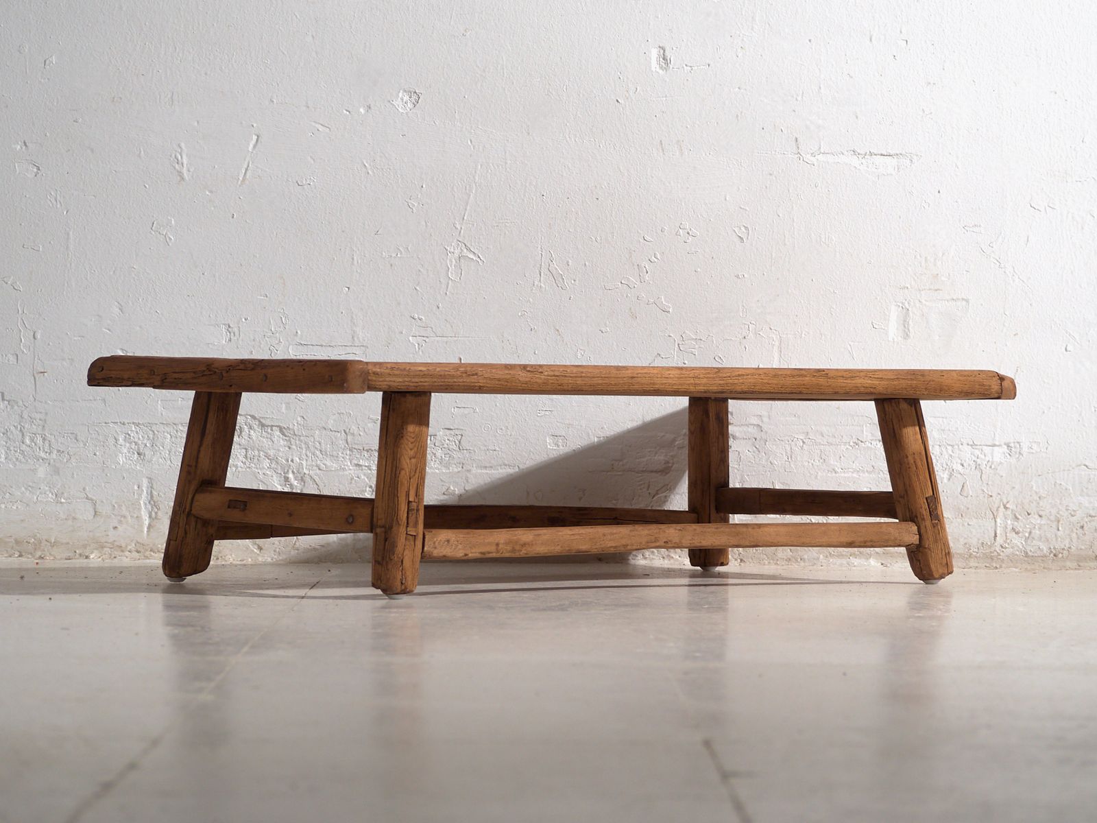 Antique Low Table In Pine Wood – China, Circa 1930 photo furniture
