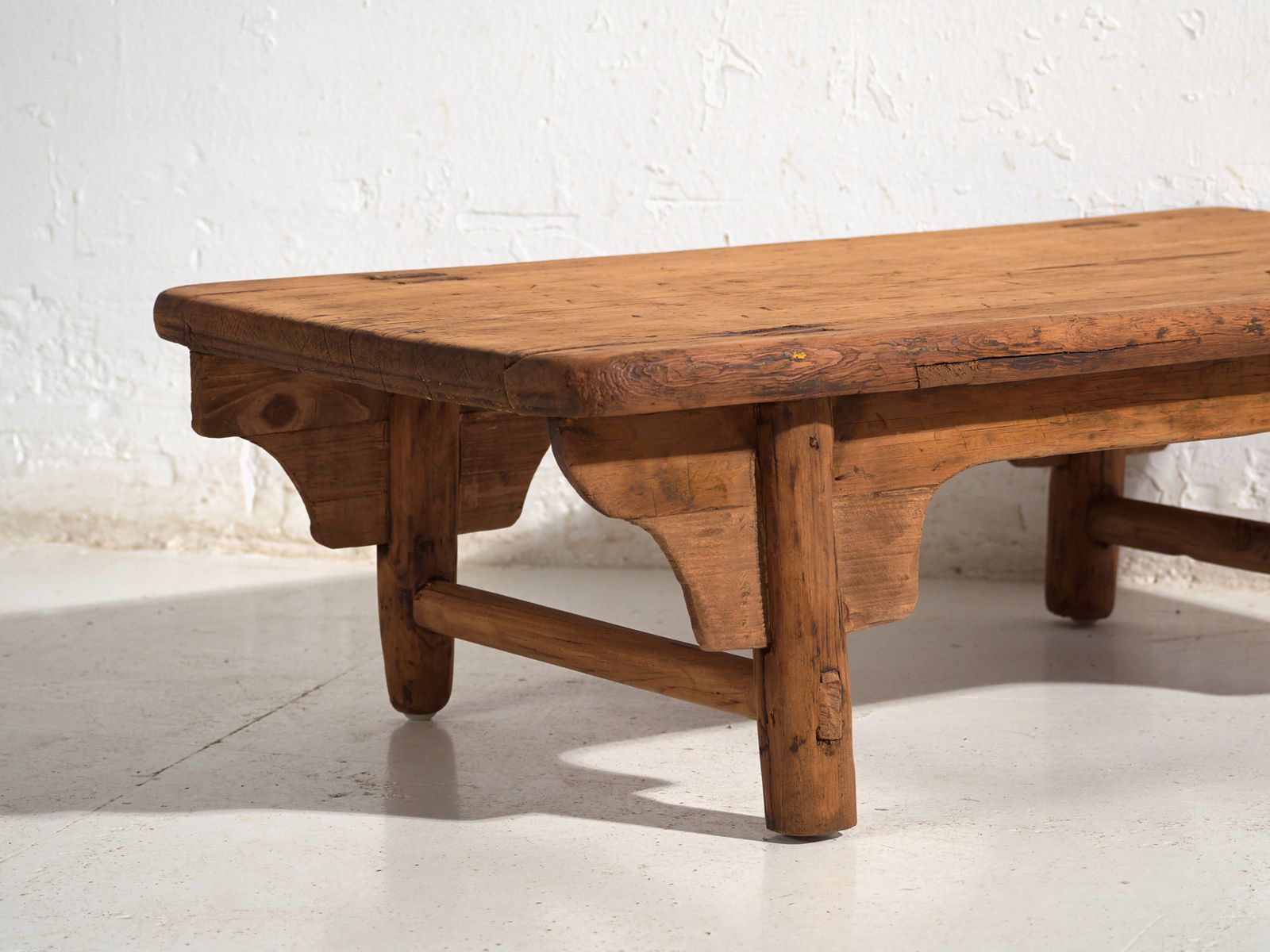 Antique Low Table In Pine Wood – China, Circa 1930 photo Furniture