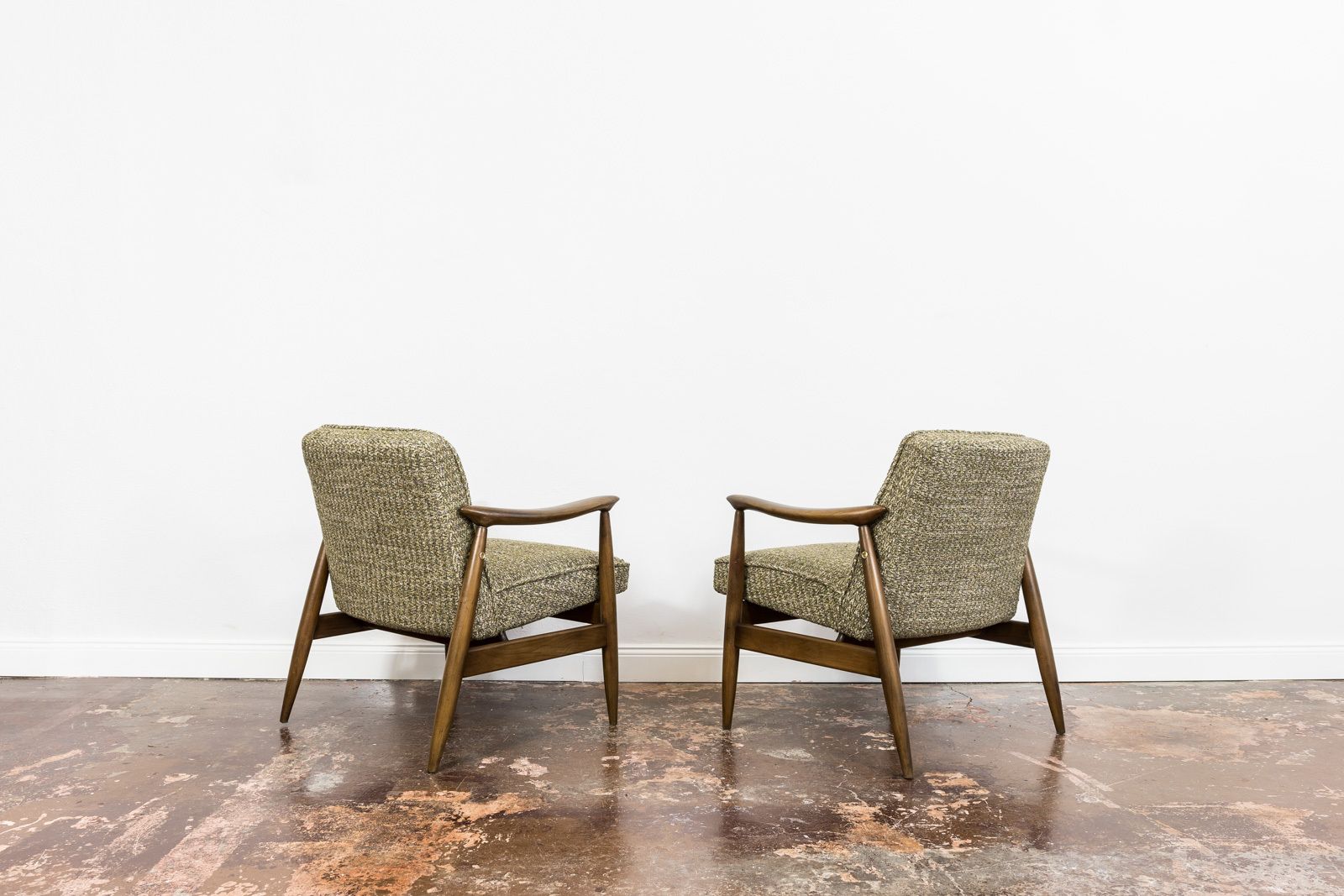 Mid Century Armchairs, Gfm 87 By Juliusz Kędziorek, Poland, 1960's, Set Of 2 photo buy