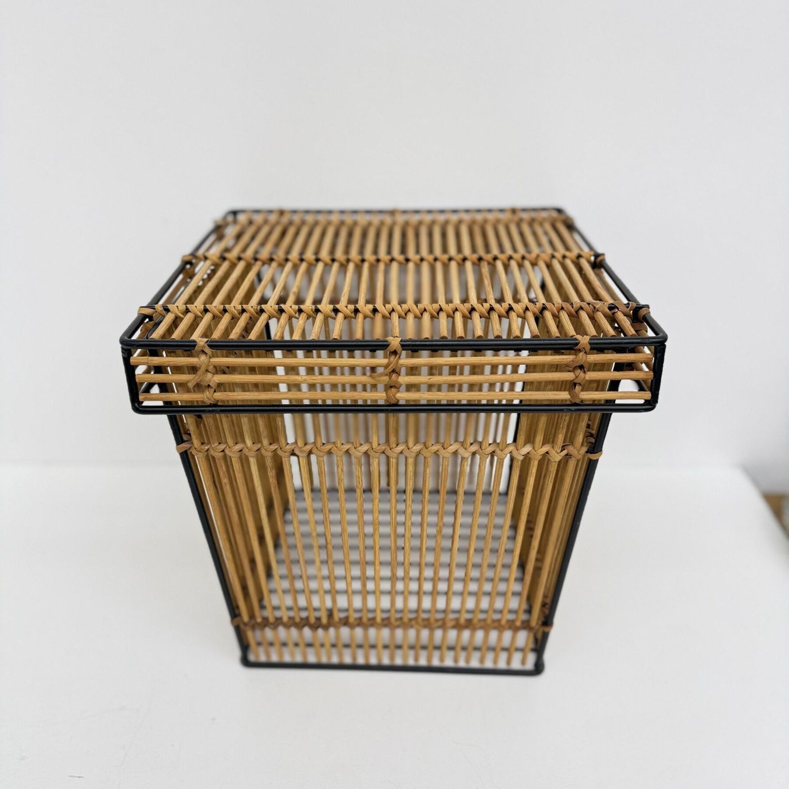 photo buy Set Of 2 Storage Baskets By Dirk Van Sliedregt For Rohé, Netherlands 1960s