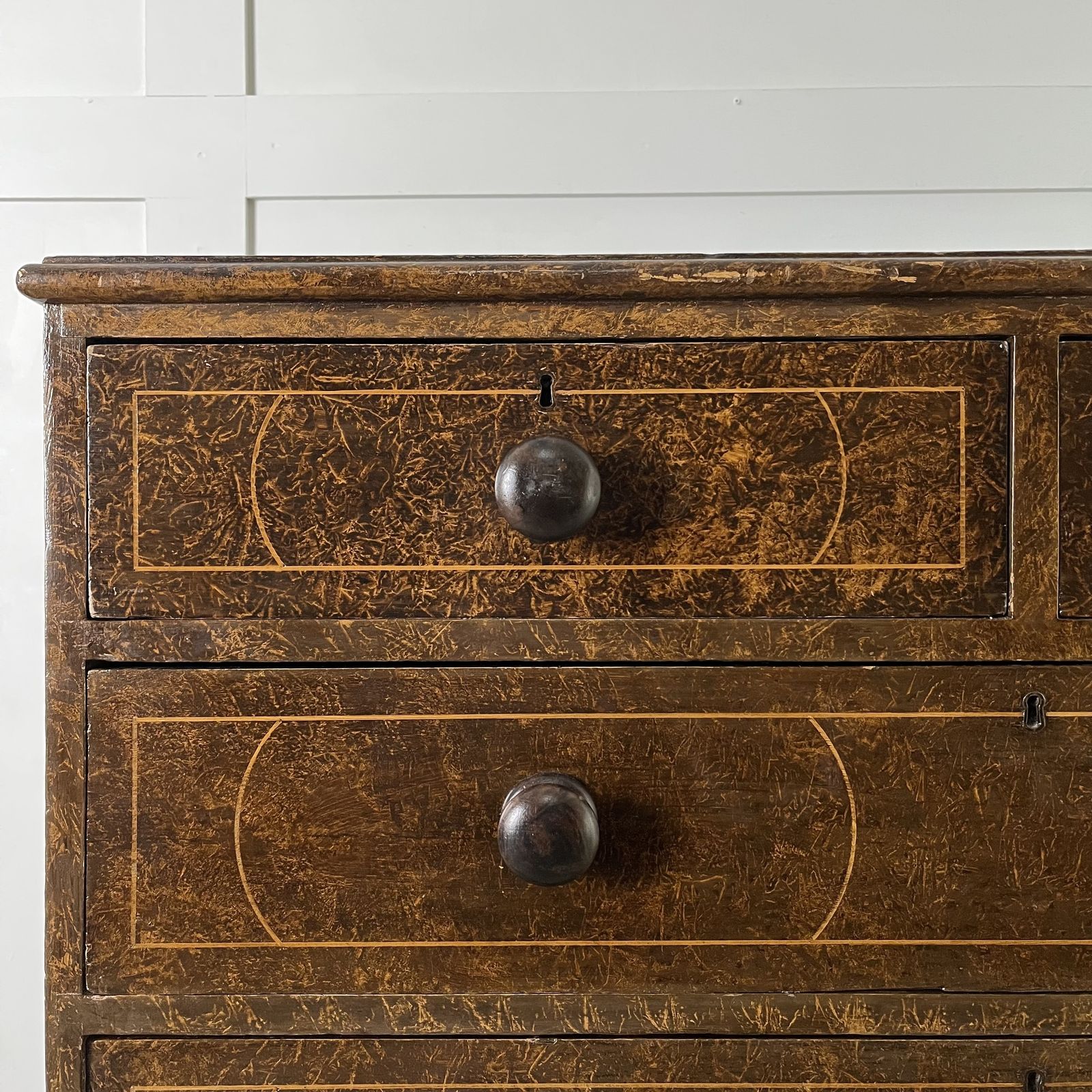 Antique Painted Pine Chest Of Drawers photo buy