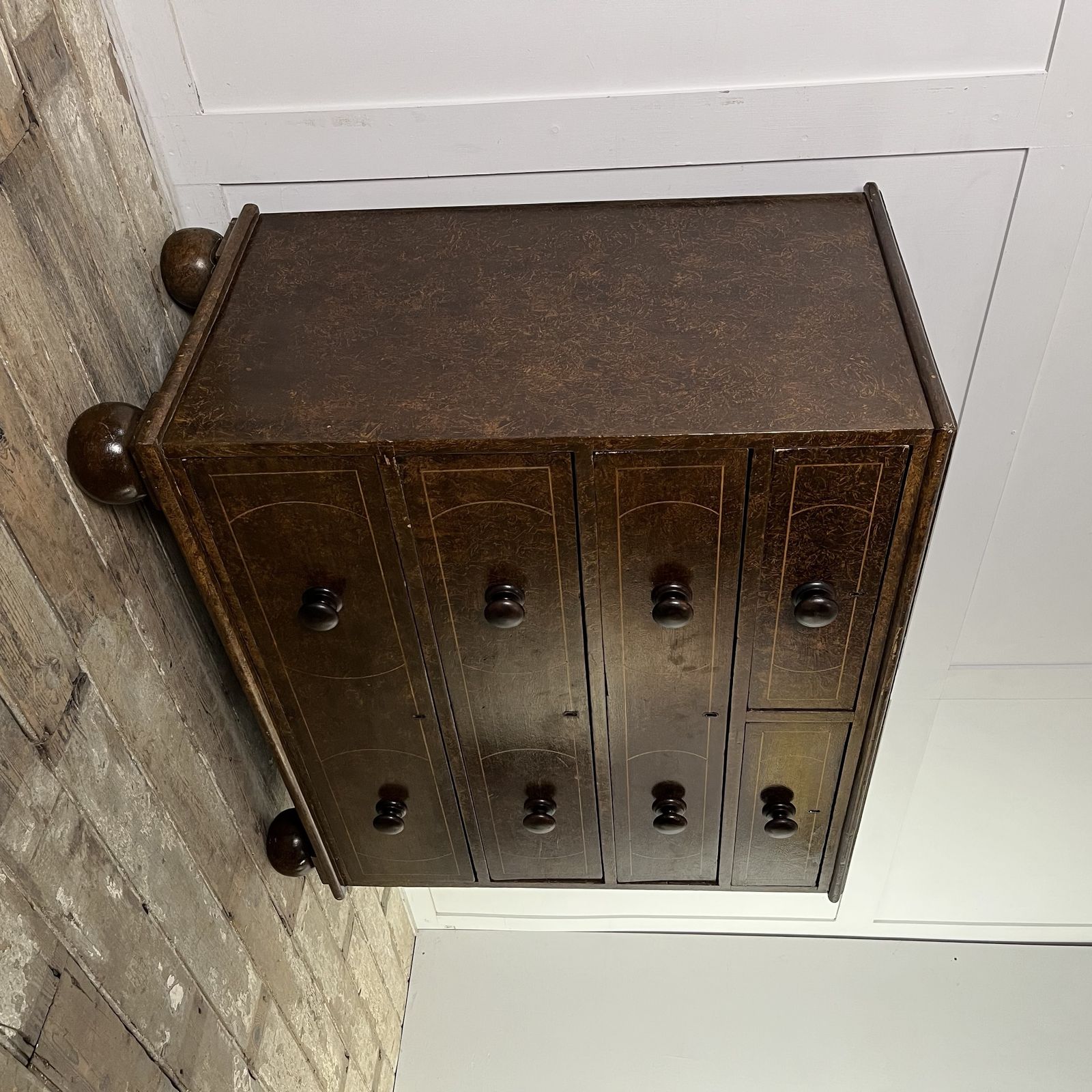 photo buy Antique Painted Pine Chest Of Drawers