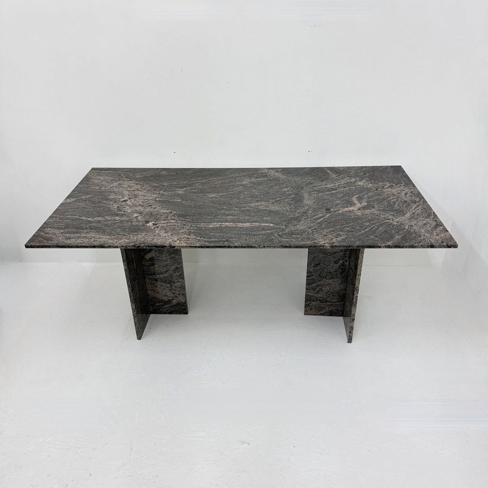 photo furniture Mid Century Design Granite Dining Table , 1970s