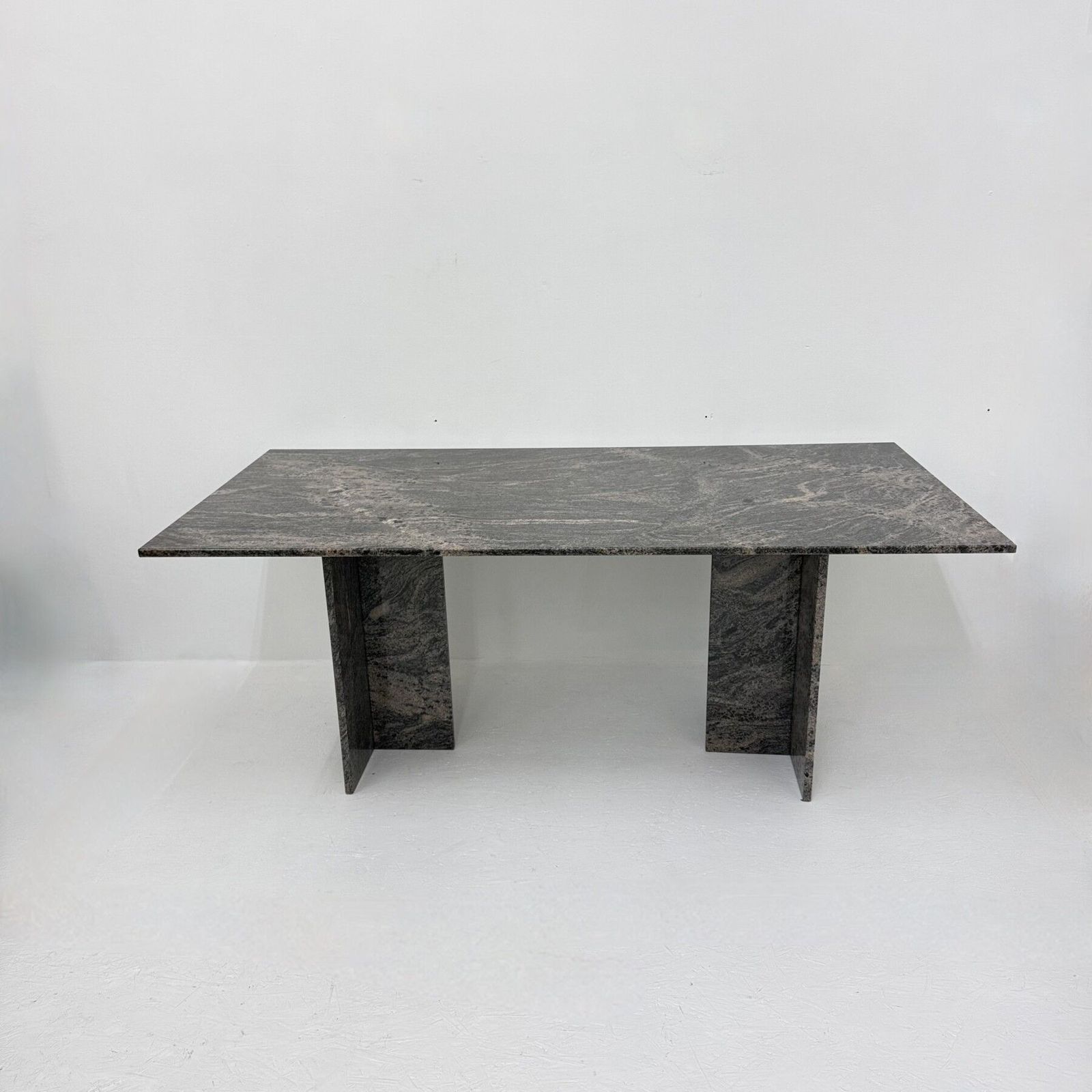 photo vinterior Mid Century Design Granite Dining Table , 1970s