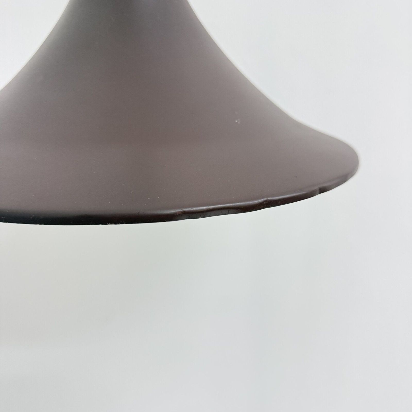 Lampadaire minimaliste Hala Zeist Trumpet brun, design néerlandais, années 1970 photo buy