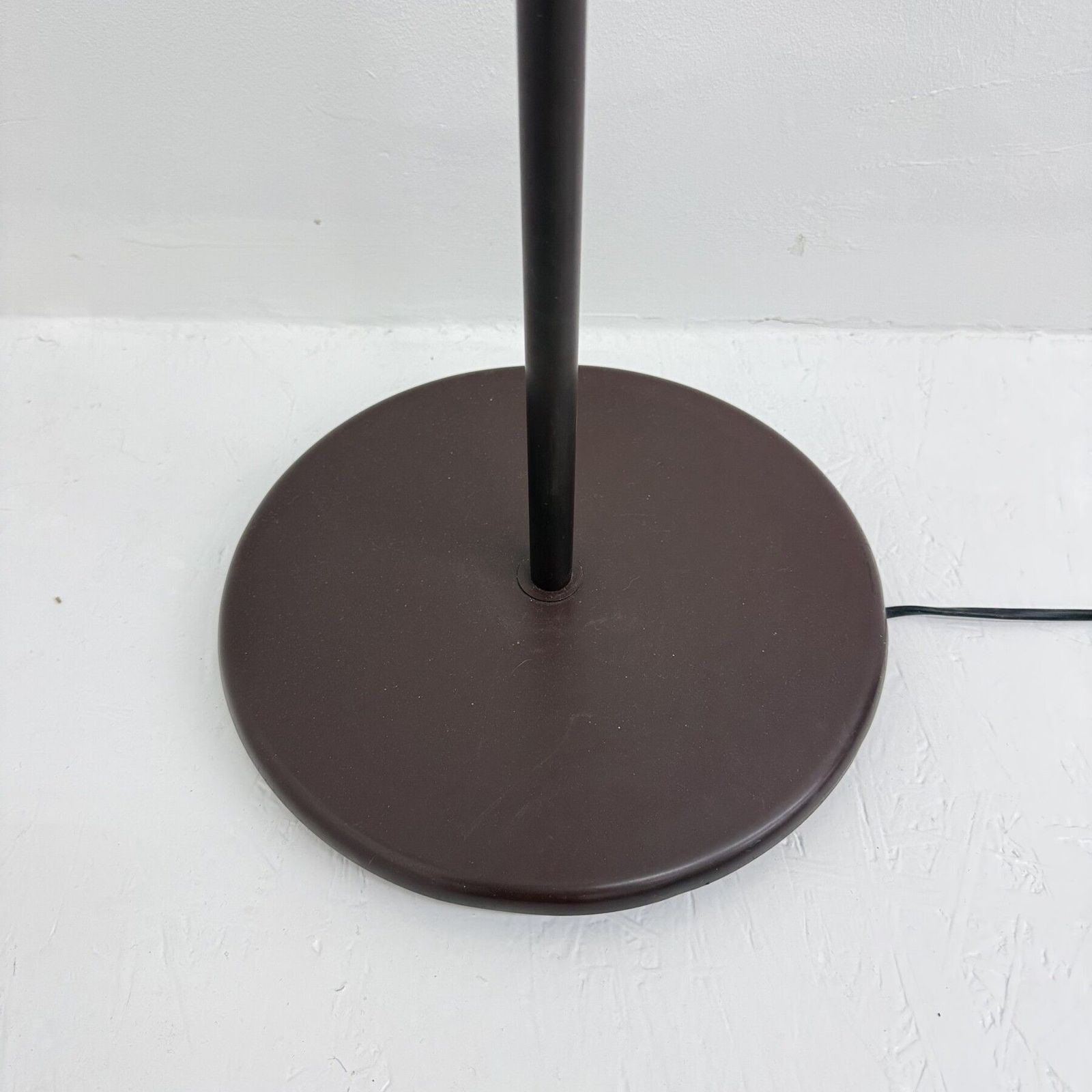Hala Zeist Trumpet Brown Minimalist Floor Lamp , 1970s Dutch Design photo vintage