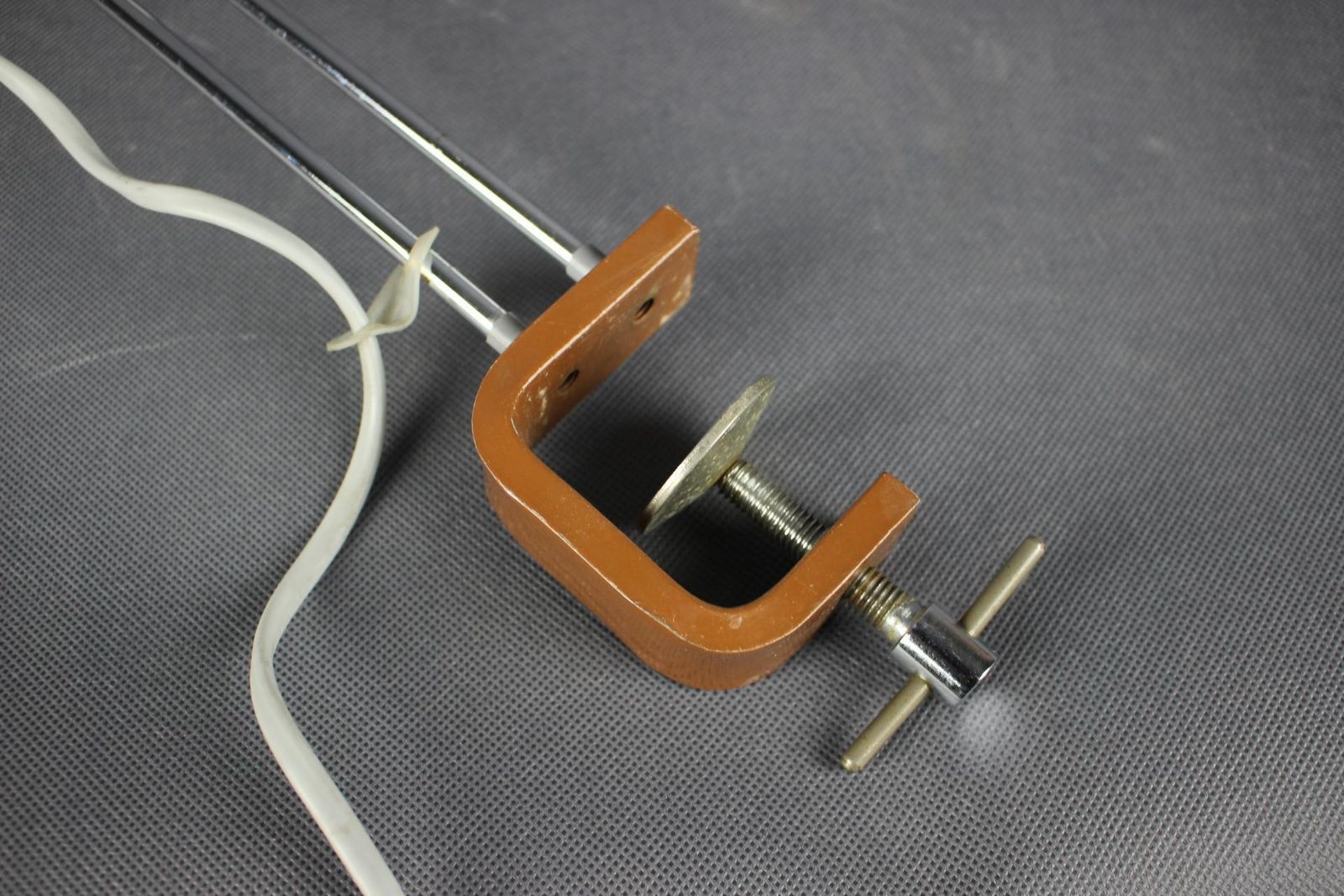 Mid-Century verstelbare klemlamp van Stanislav Indra, Tsjecho-Slowakije, jaren 1970 photo buy
