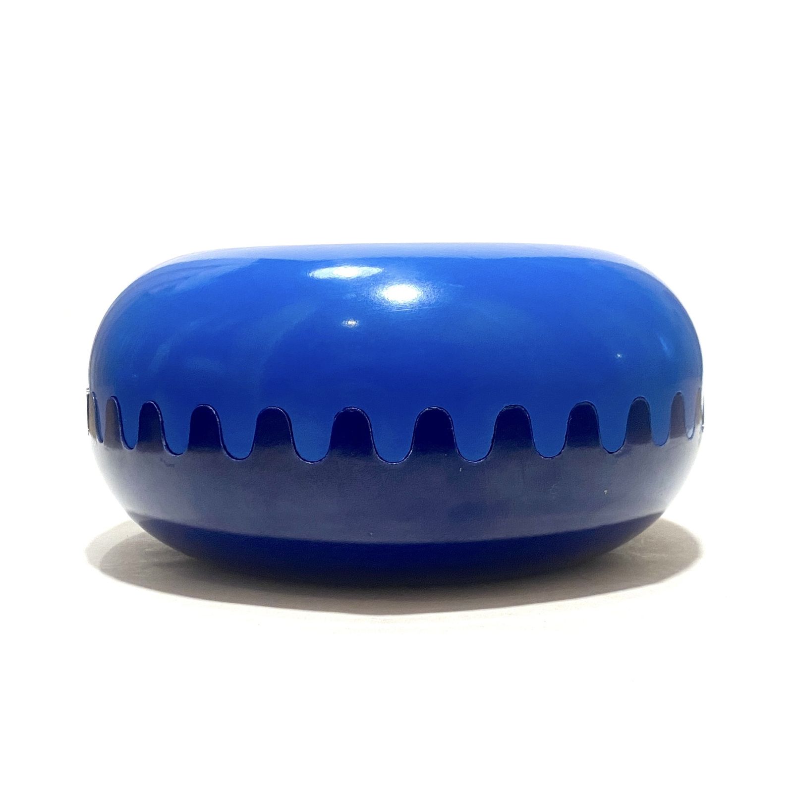 Blue & Navy Clam Ashtray By Alan Fletcher, 1972 Space Age Design photo vinterior