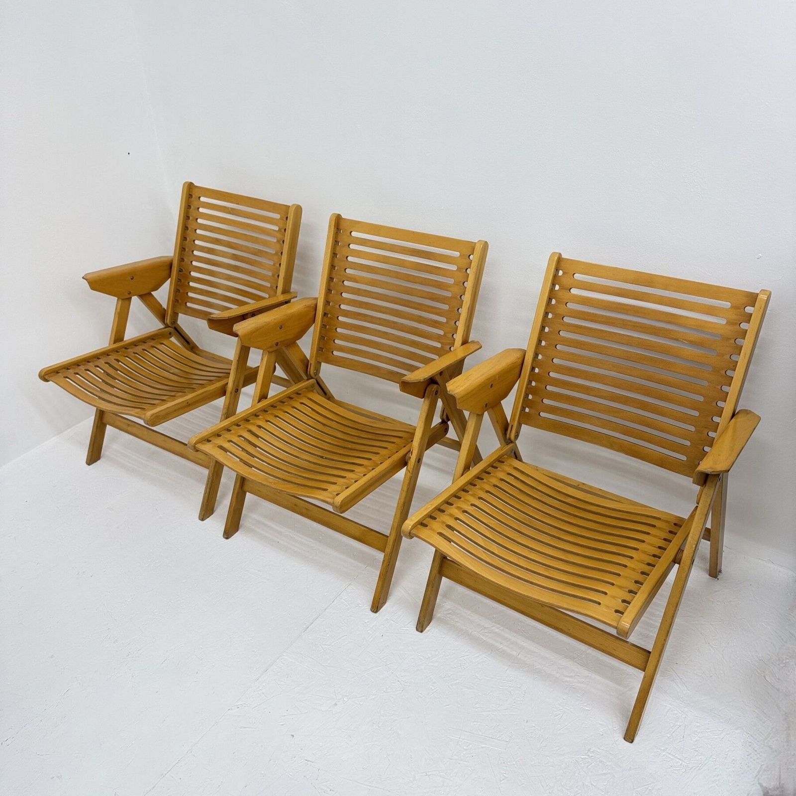 1 van 3 Niko Kralj Rex opklapbare stoelen – Mid-Century, ca. jaren 1950 photo for sale