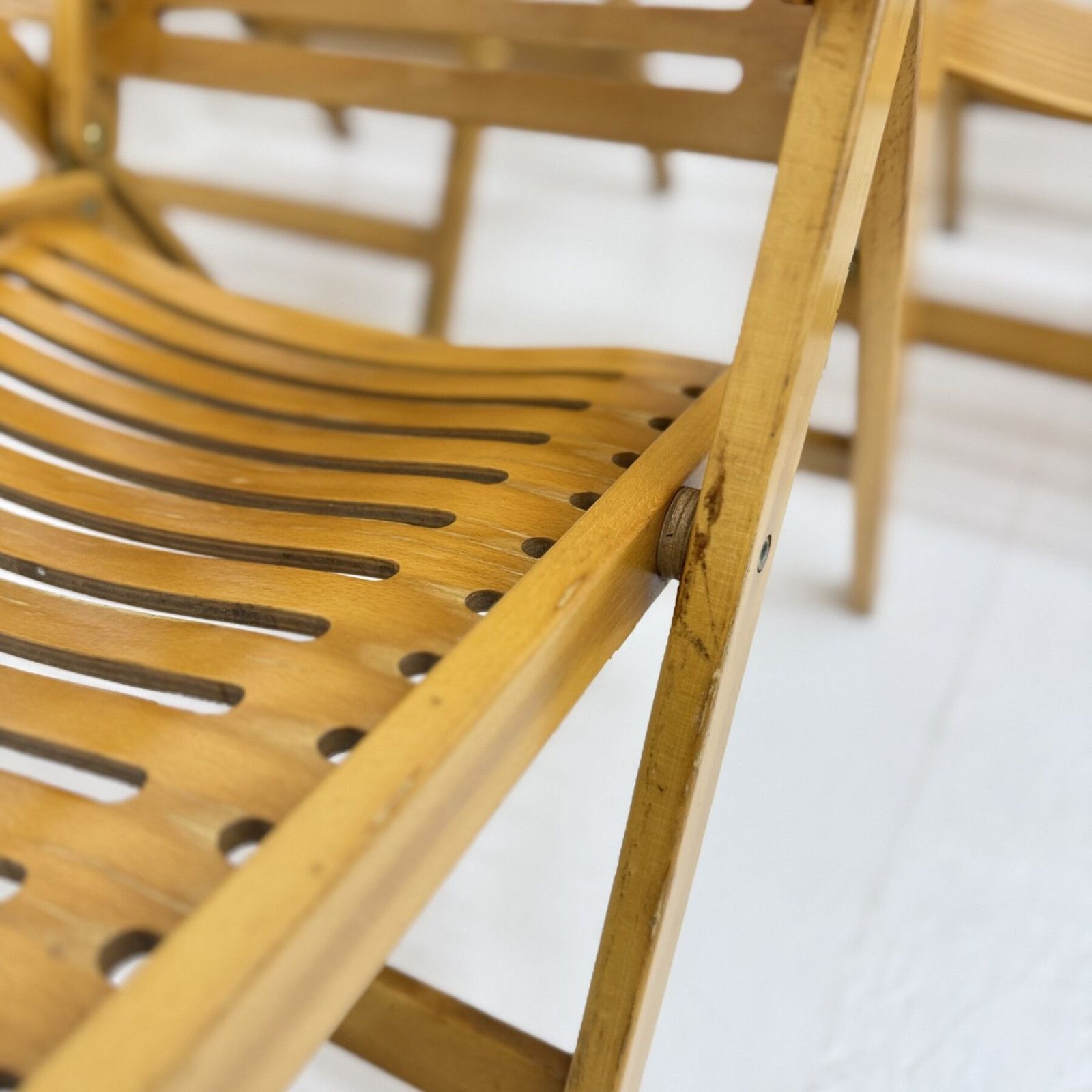 Meubels 1 van 3 Niko Kralj Rex opklapbare stoelen – Mid-Century, ca. jaren 1950 photo