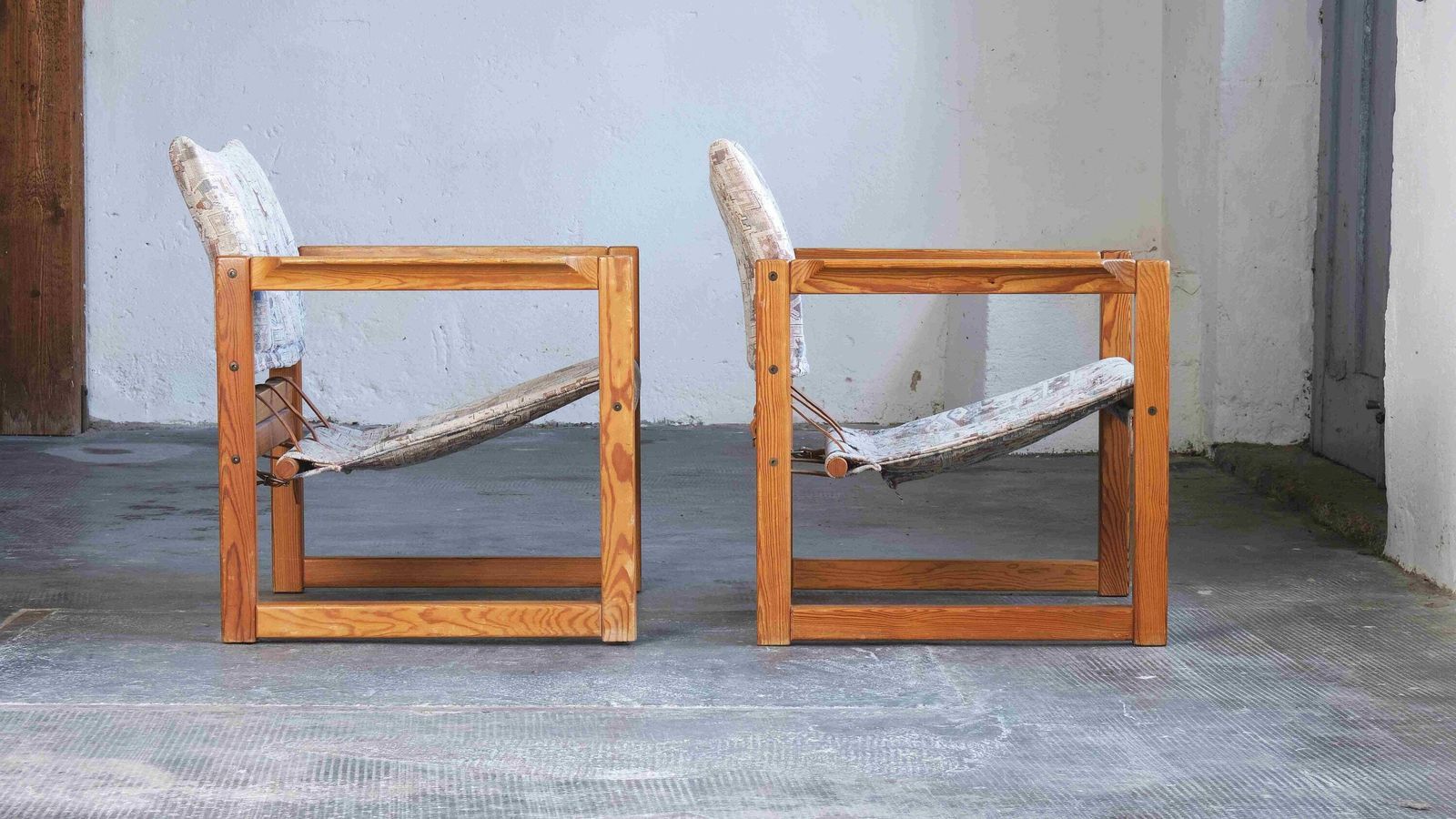 Two Safari Mid Century Chairs By Karin Mobring For Ikea In Danish Design photo for sale
