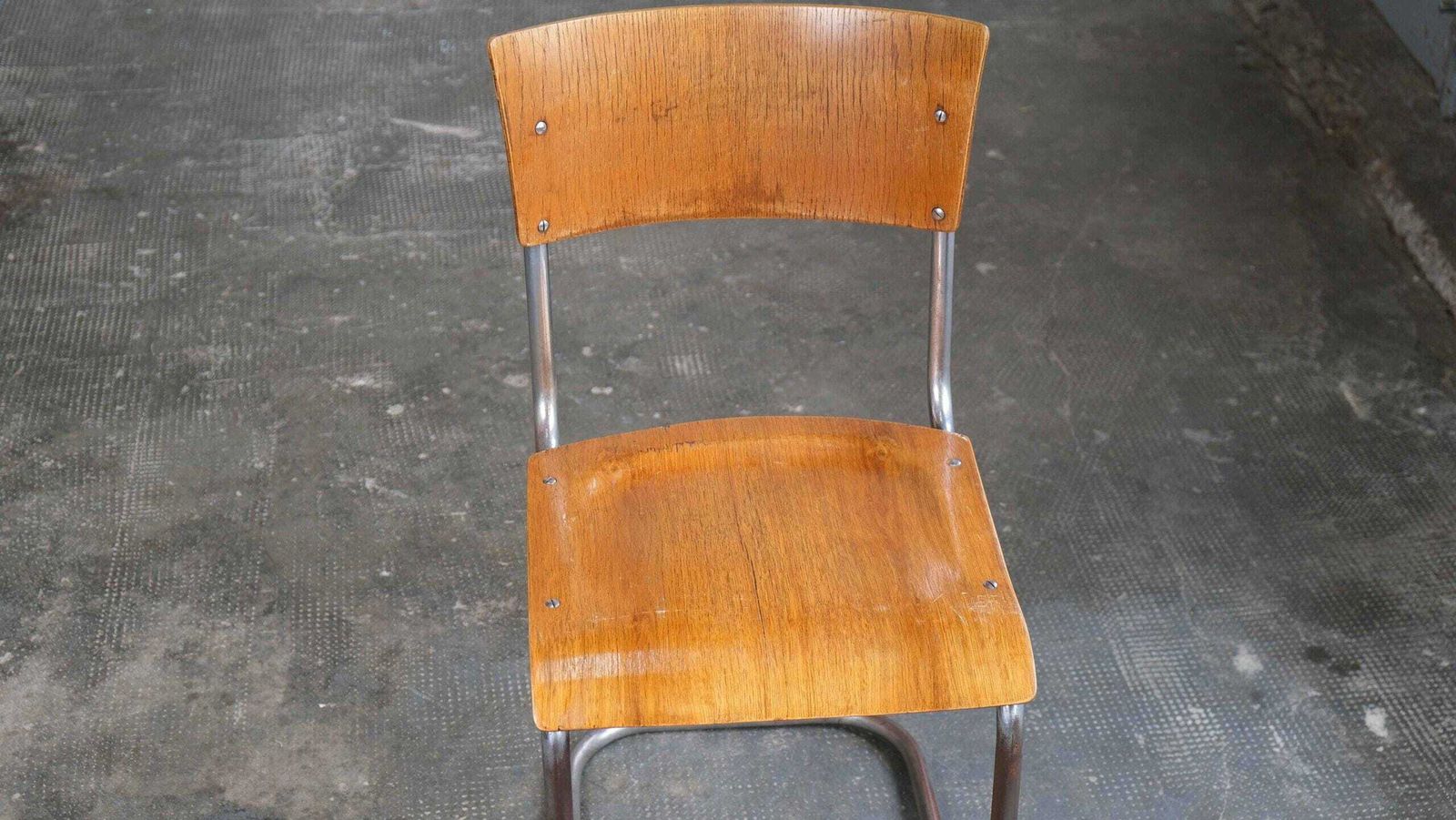 Bauhaus Cantilever Chair S 43 By Mart Stam In Light Brown, #52 photo furniture