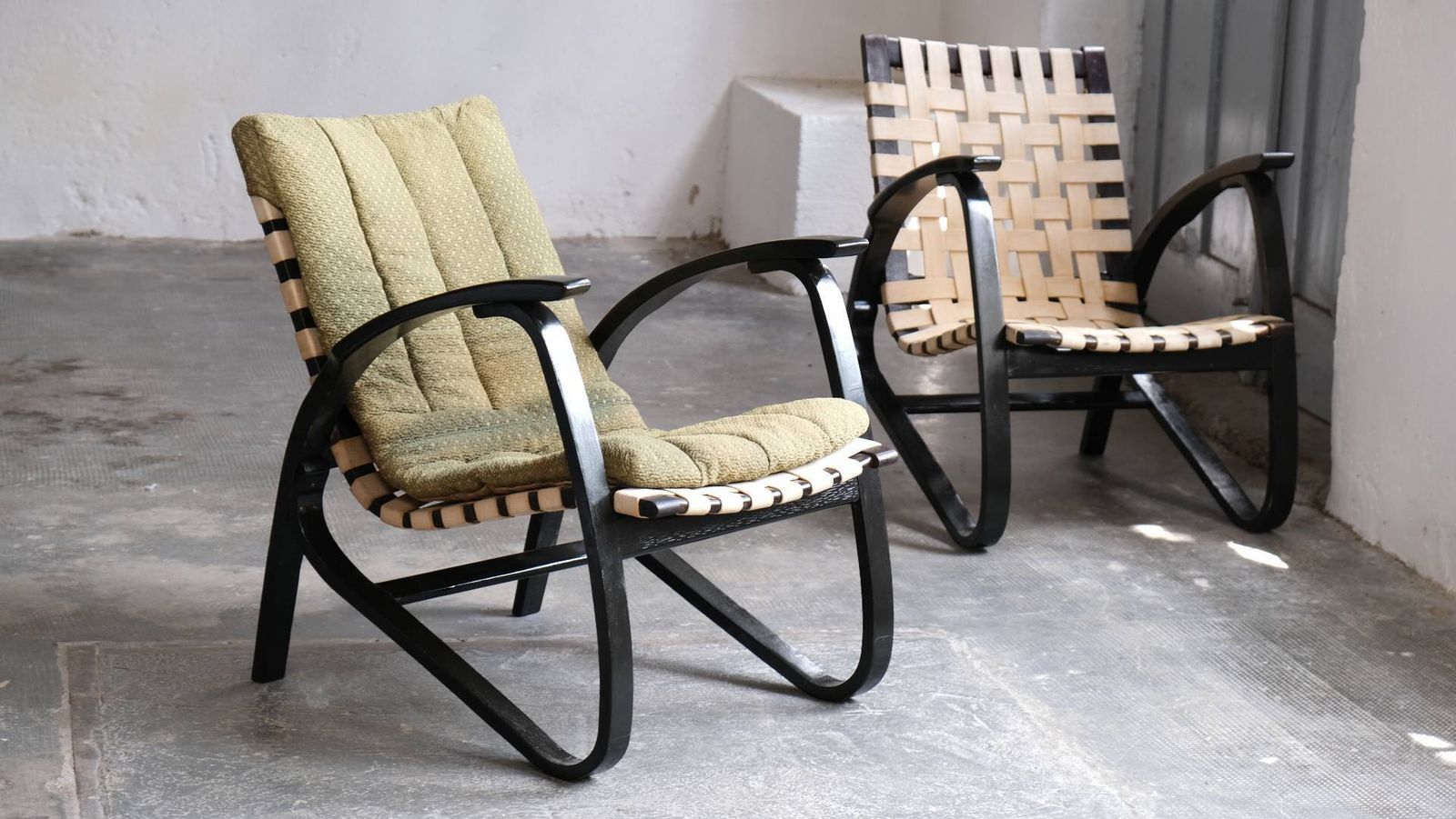 Art Deco Bentwood Armchair By Jan Vanek, 30s (1 Of 2) photo for sale