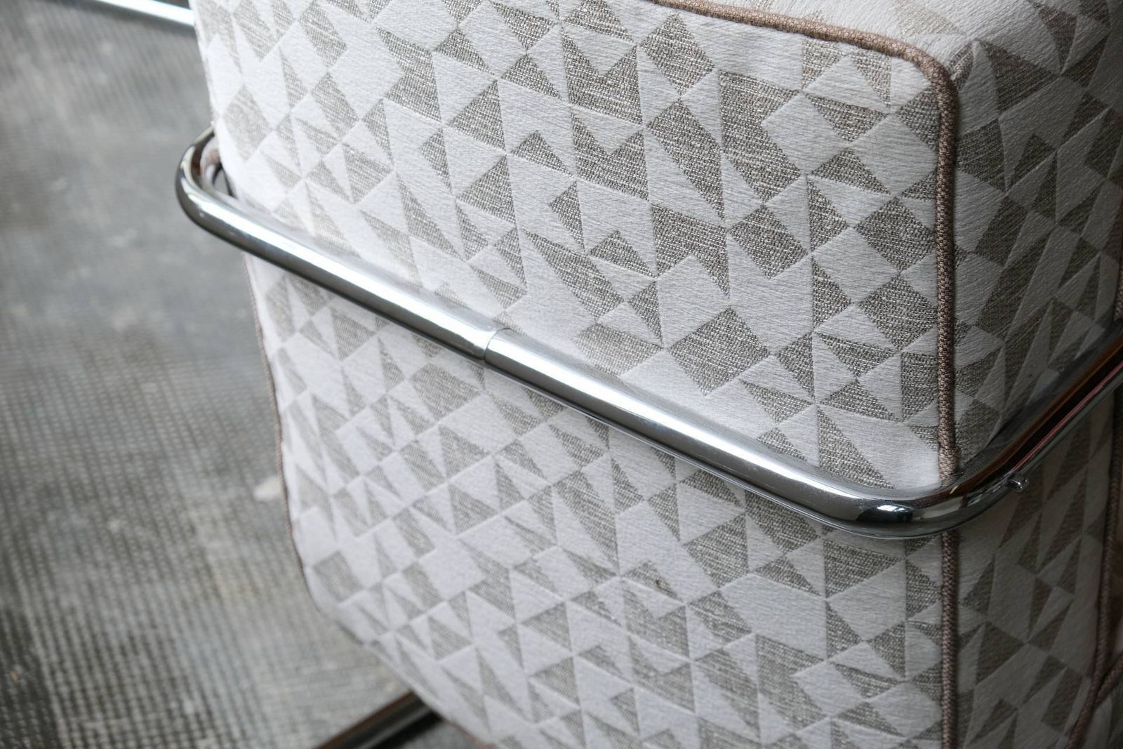 1 Of 2 Bauhaus Armchair Mücke Melder Famos Fn21 With New Fabric Cover photo vintage