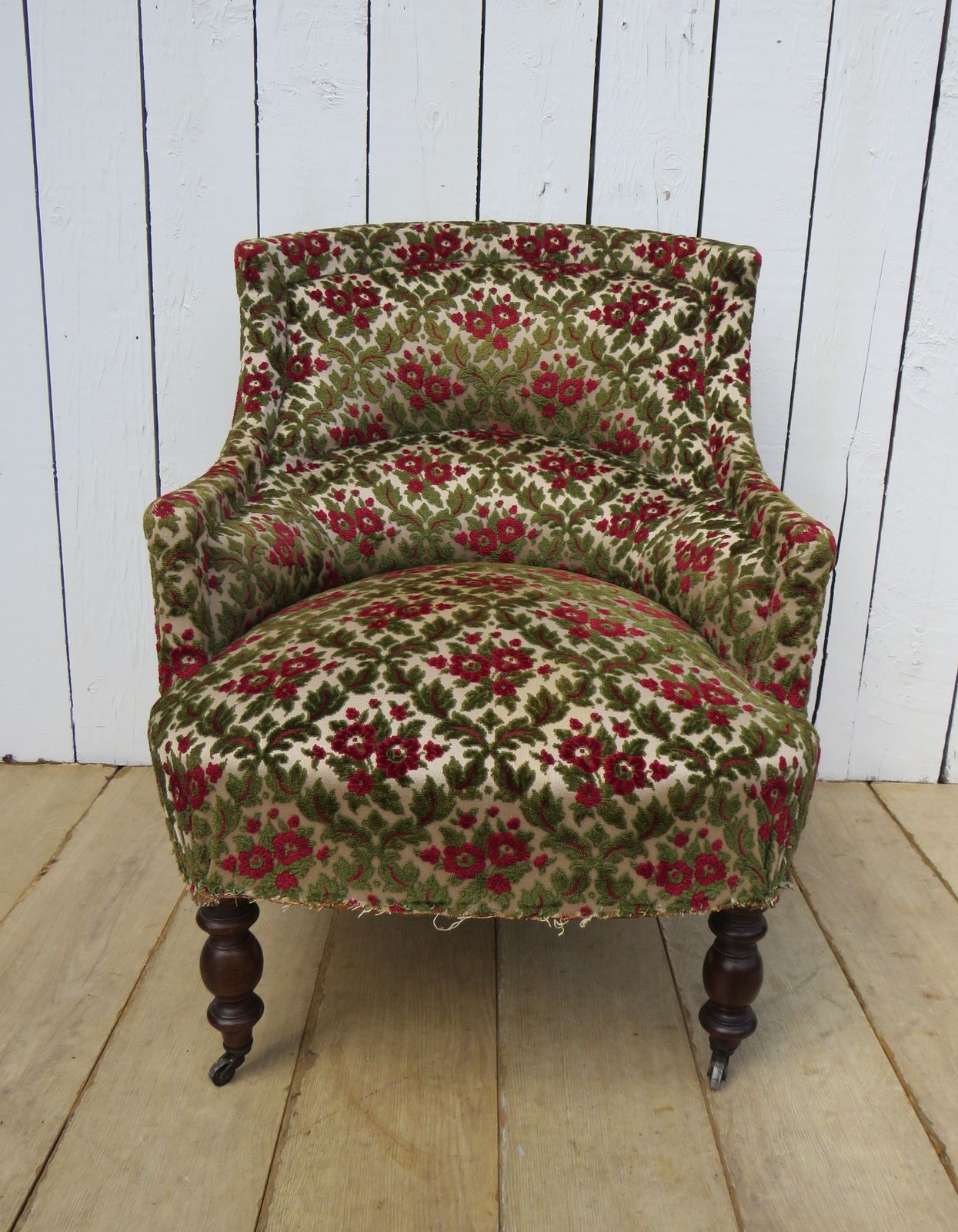 Antique Napoleon III Tub Armchair photo furniture