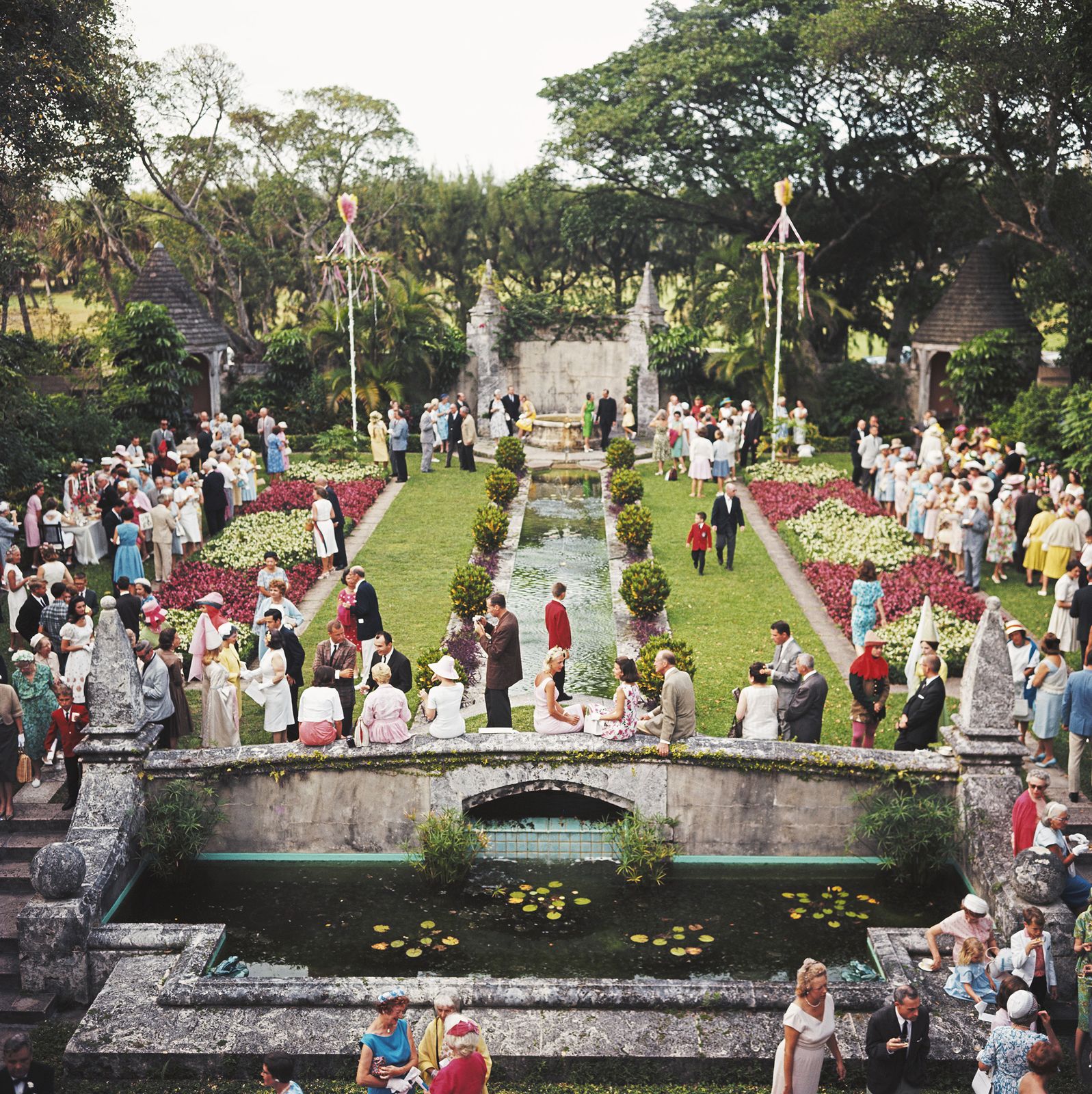 Slim Aarons 'Arts Festival' Archival Pigment Print Framed In Black