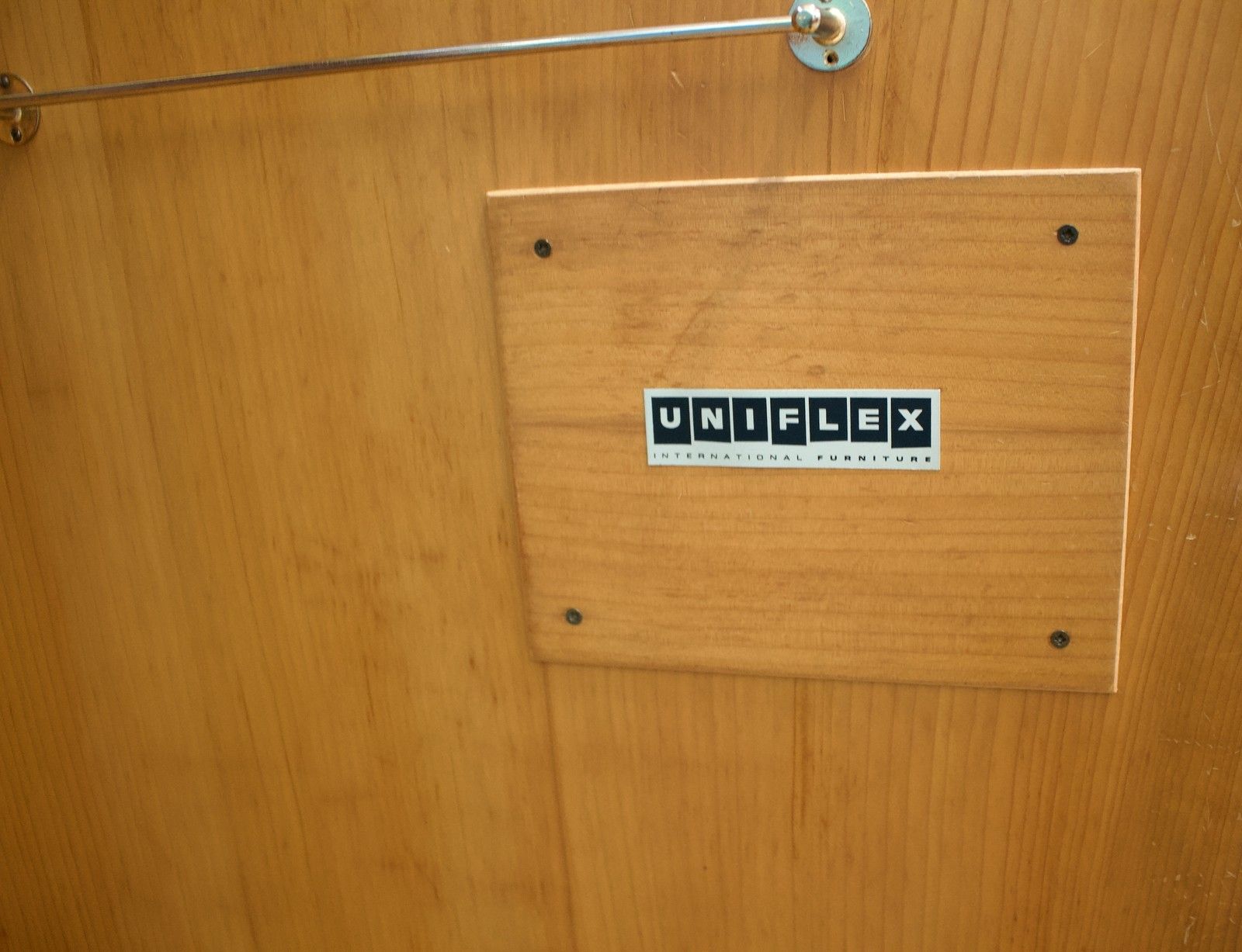 photo for sale Mid Century Teak Wardrobe From Uniflex, 1960s  #1753