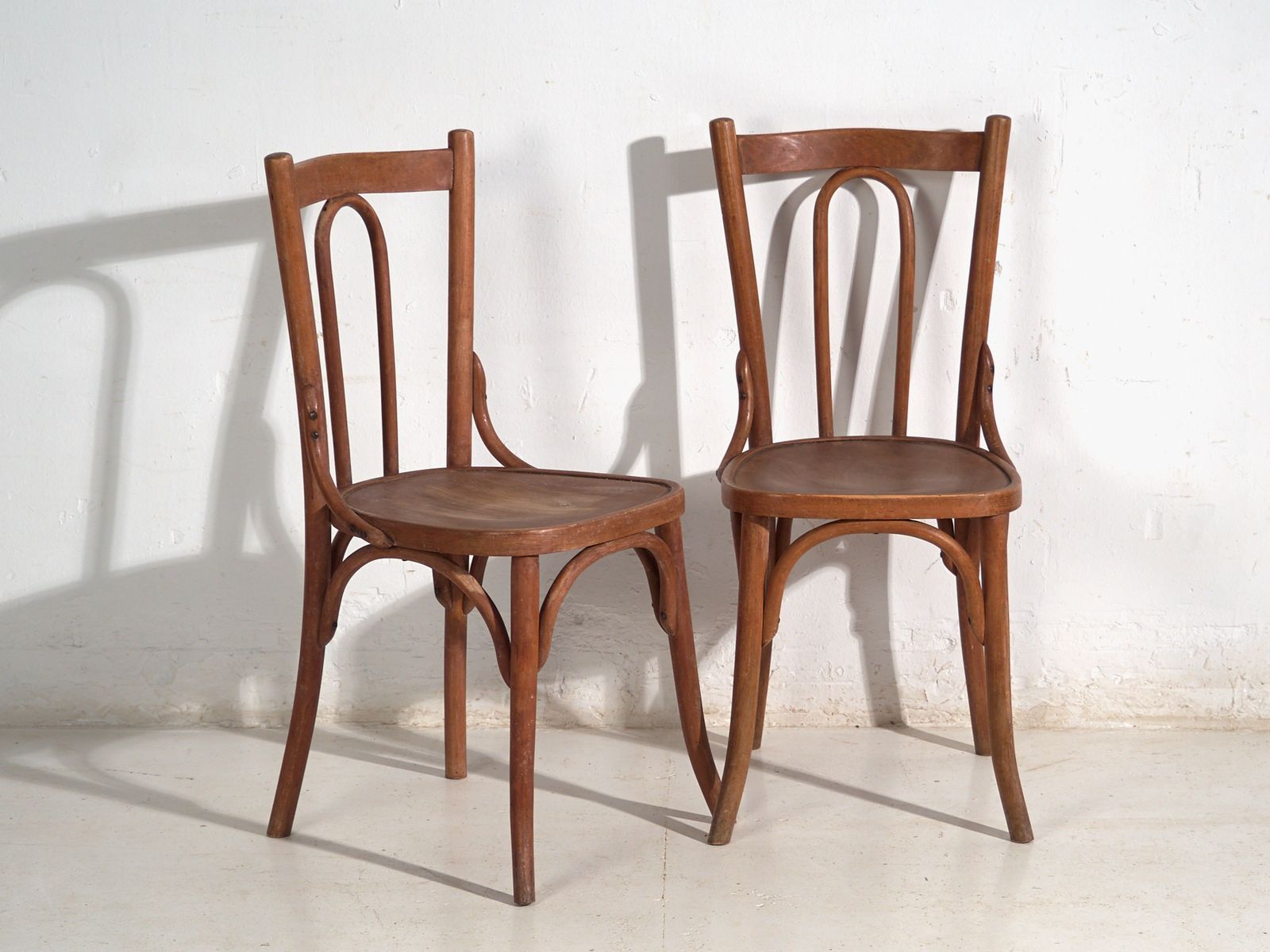 Antique Set Of 6 Bentwood Thonet Chairs – Central Europe, Circa 1900 photo Furniture