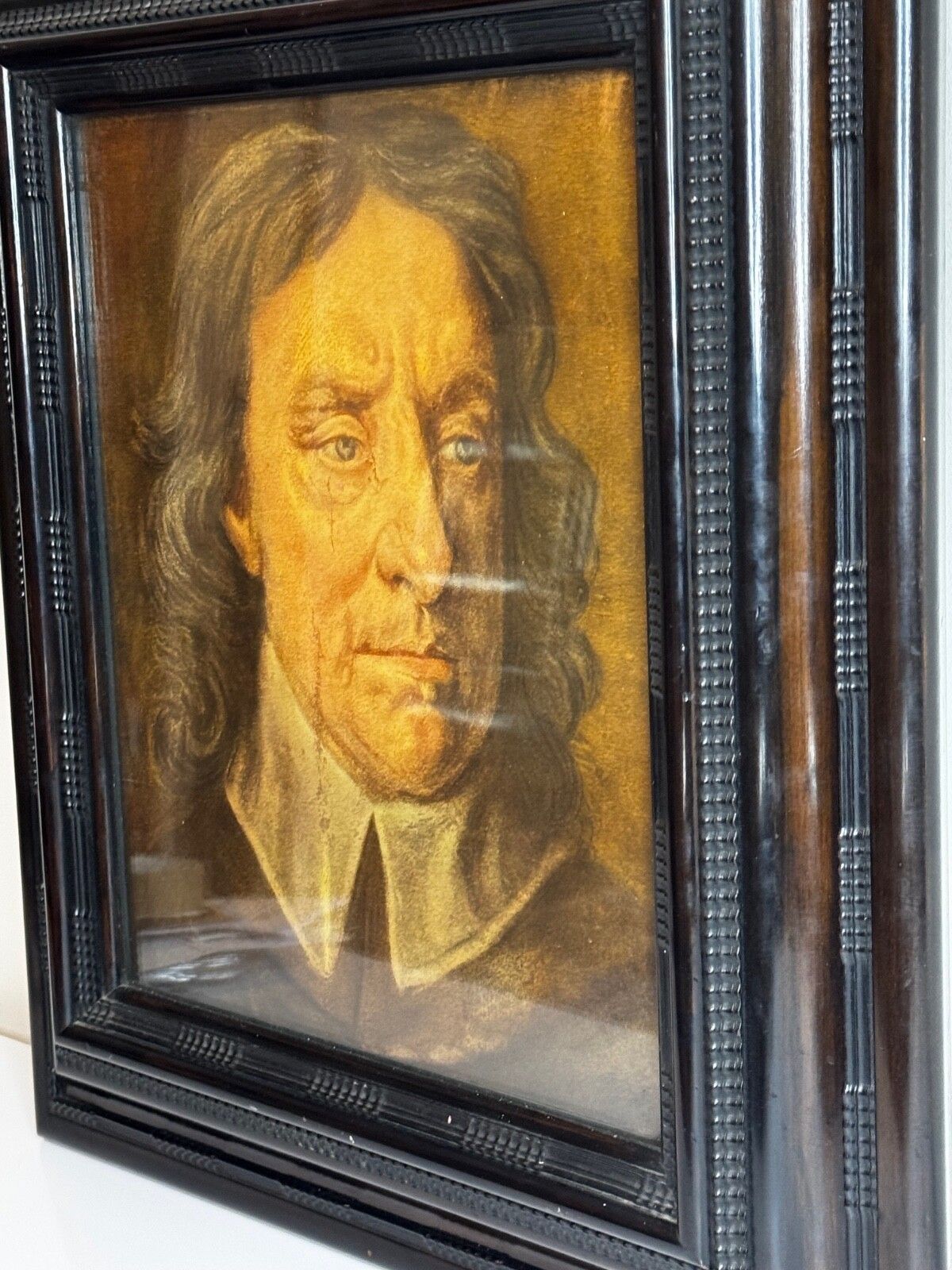 Historical Portrait Lord Protector Of England Puritan Oliver Cromwell Framed photo buy