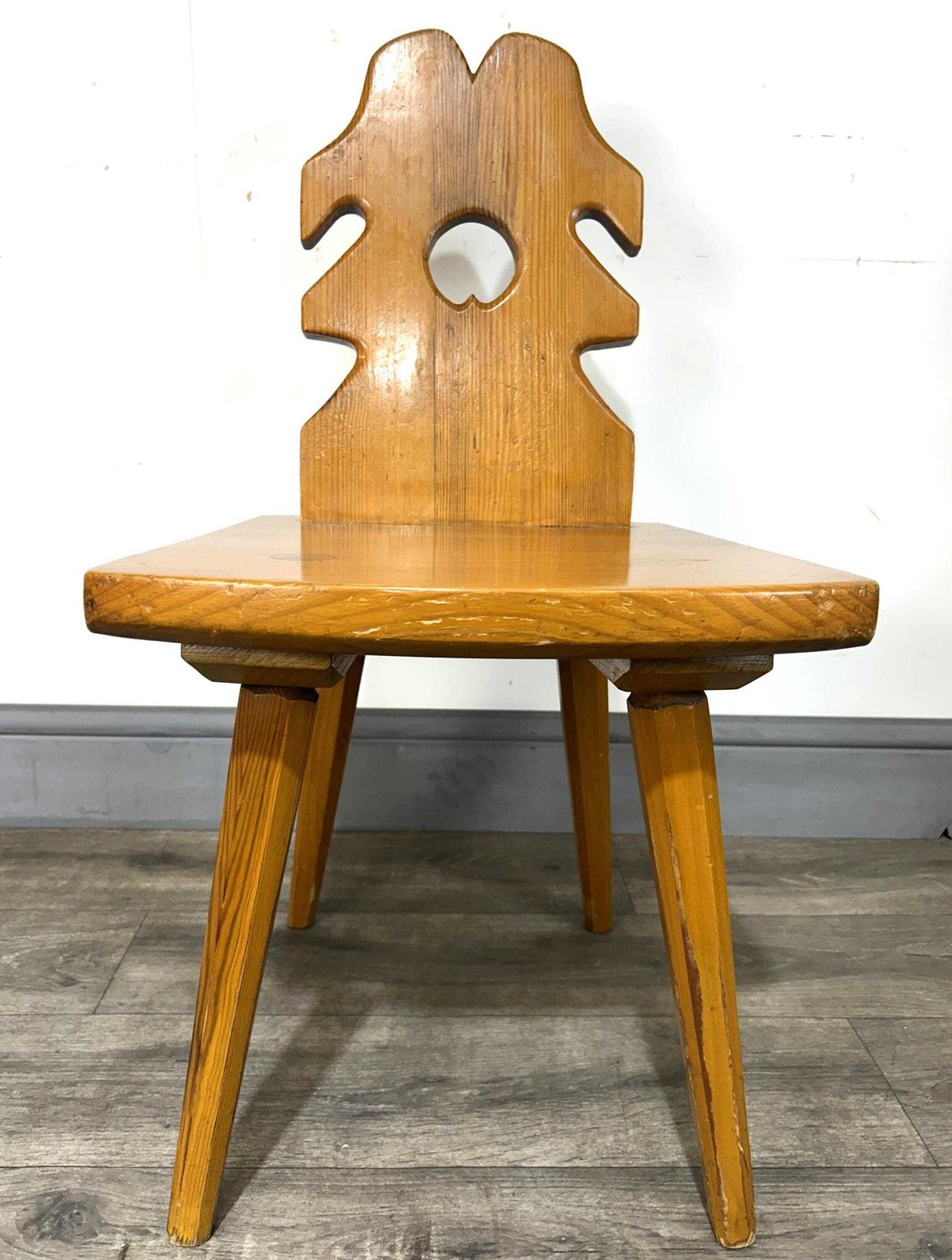 photo furniture Fabulous Brutalist Polish Pine Dining Suite Josef Kulon Przelom Capelia 1960's.