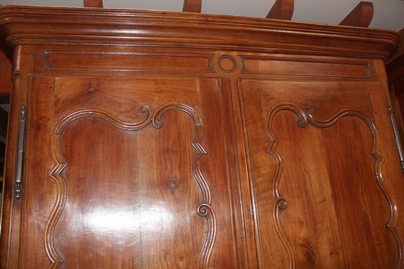 Wardrobe Regency / Louis XV Cherry 18th photo furniture