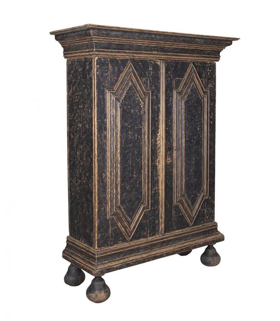 18th Century Swedish Period Baroque Cabinet photo furniture