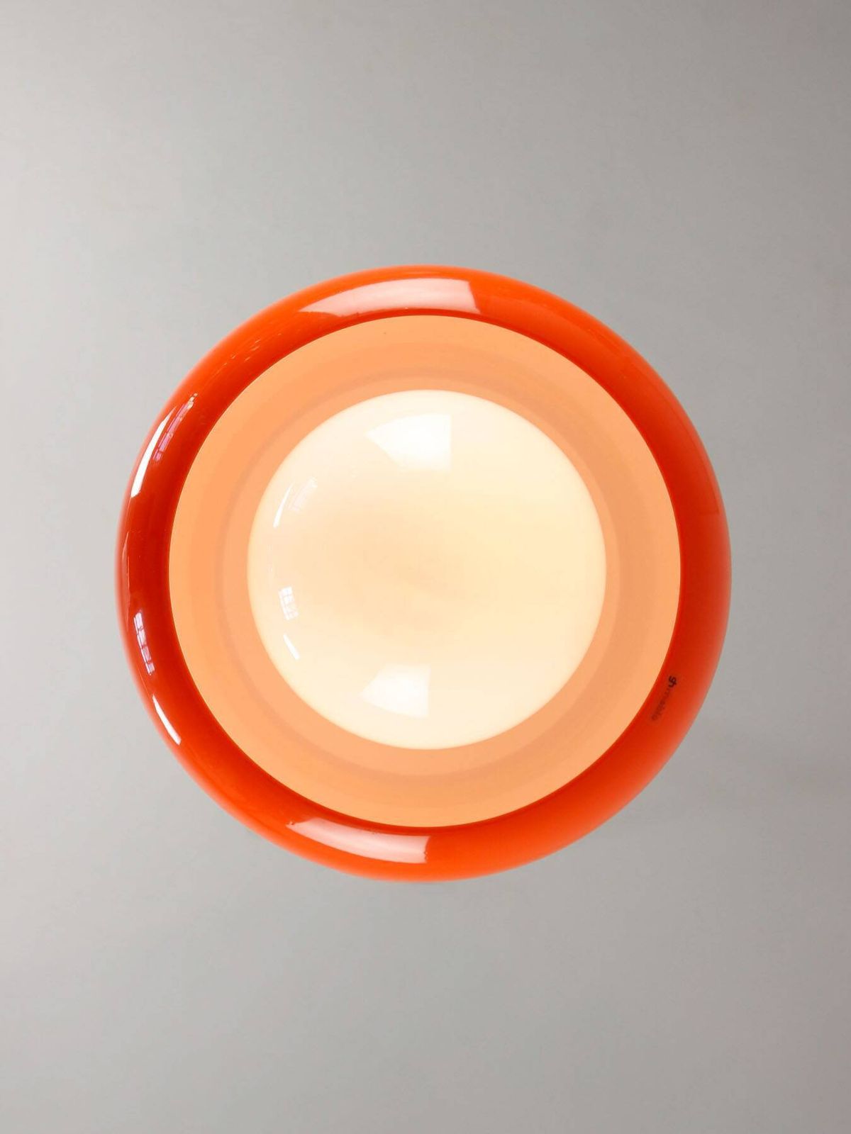 Space Age Model Best Hanglamp van Guzzini in Oranje, jaren 1970 photo 977.0