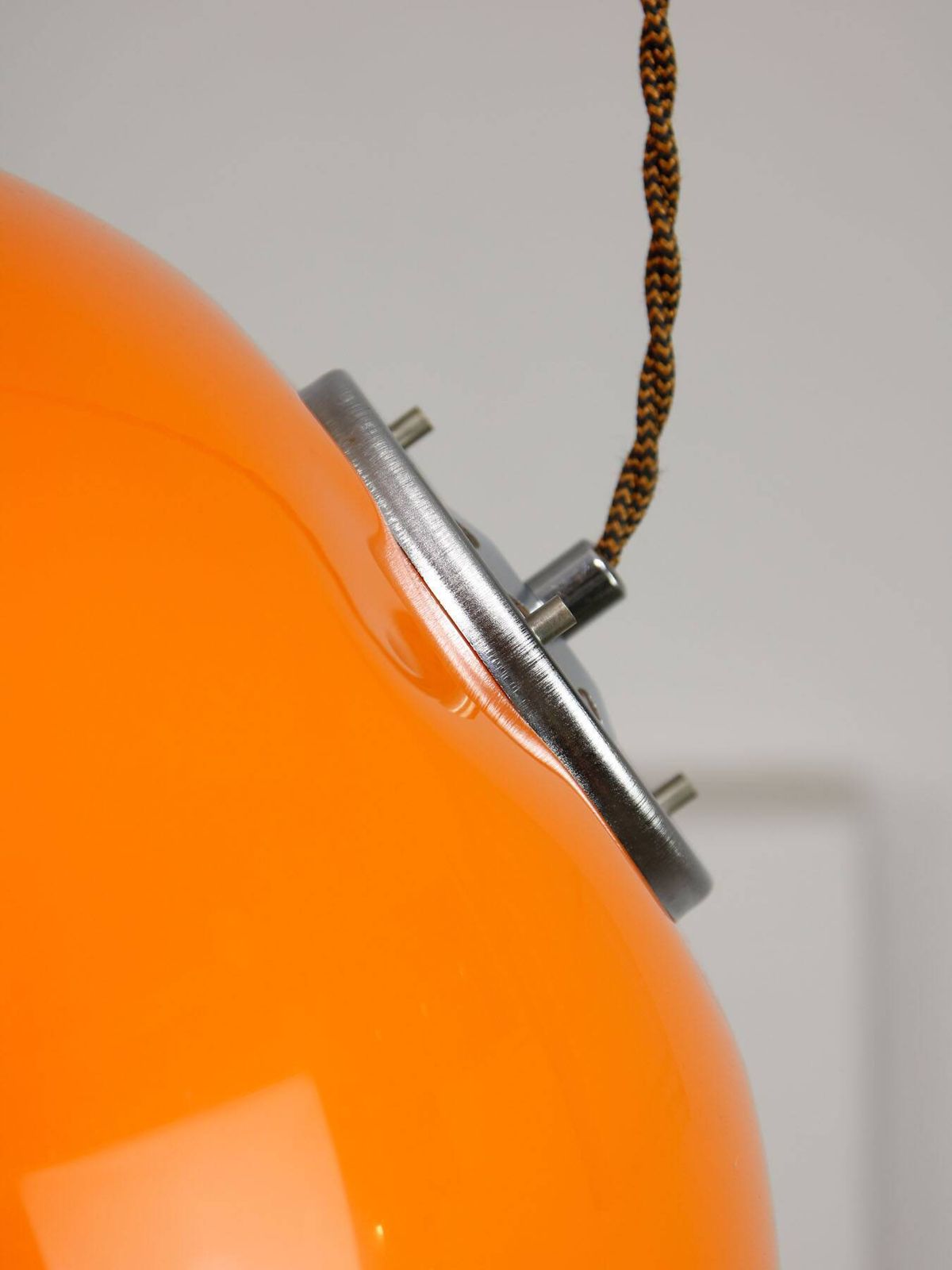 photo buy Space Age oranje Jolly hanglamp van Guzzini, ca. jaren 1960