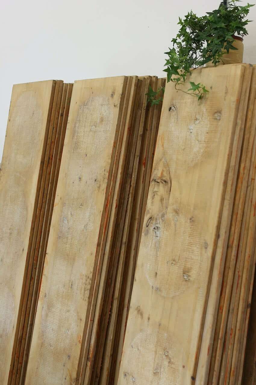 6 Dutch Pine Cheese Boards/Planks   Good For Floorboards.