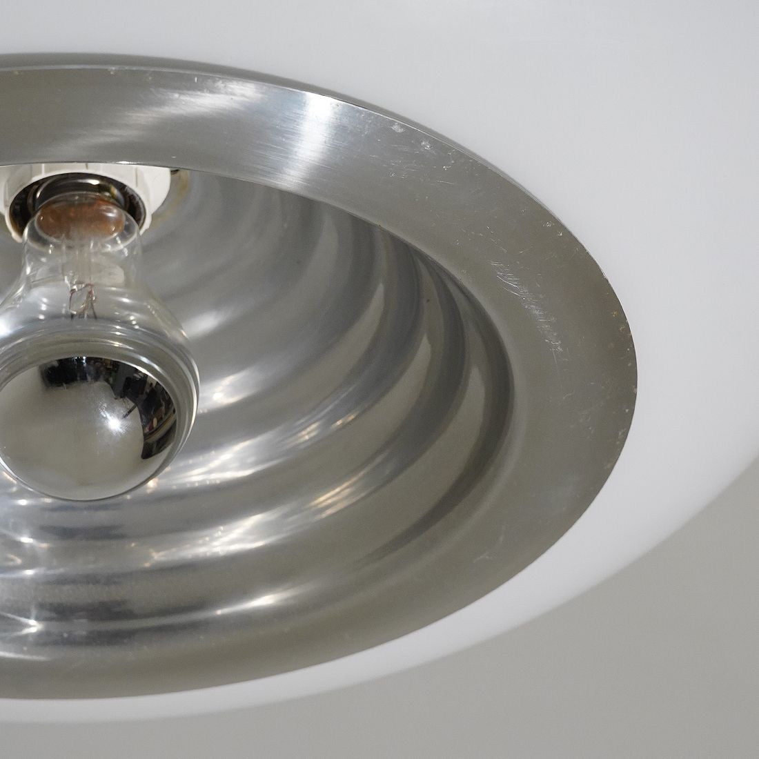Lighting “Black And White” Chandelier By The Castiglioni Brothers For Flos, 1960s photo