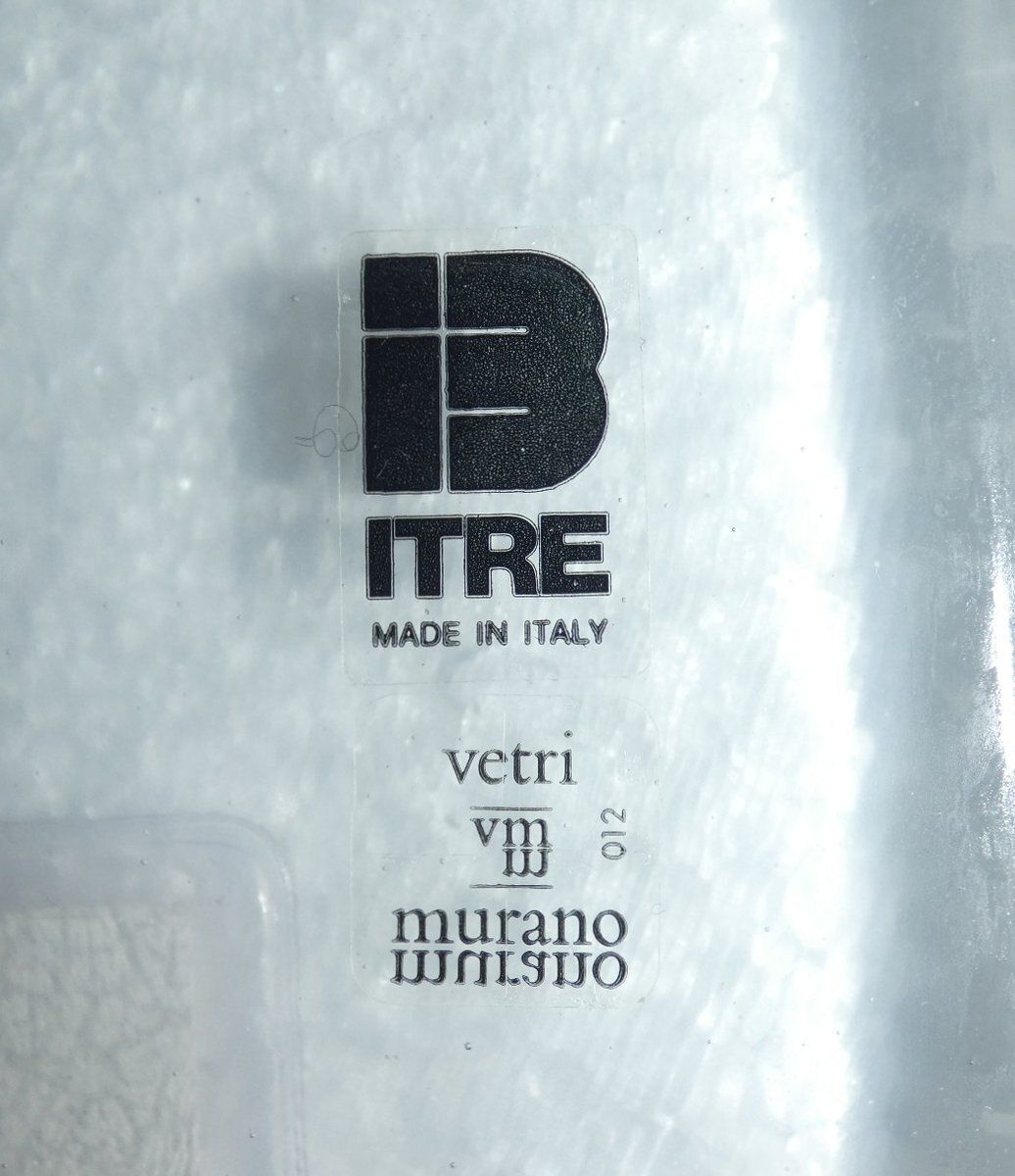 1195.0 Murano Glass Wall Lights By Aureliano Toso For Itre, 1975, Set Of 2 photo