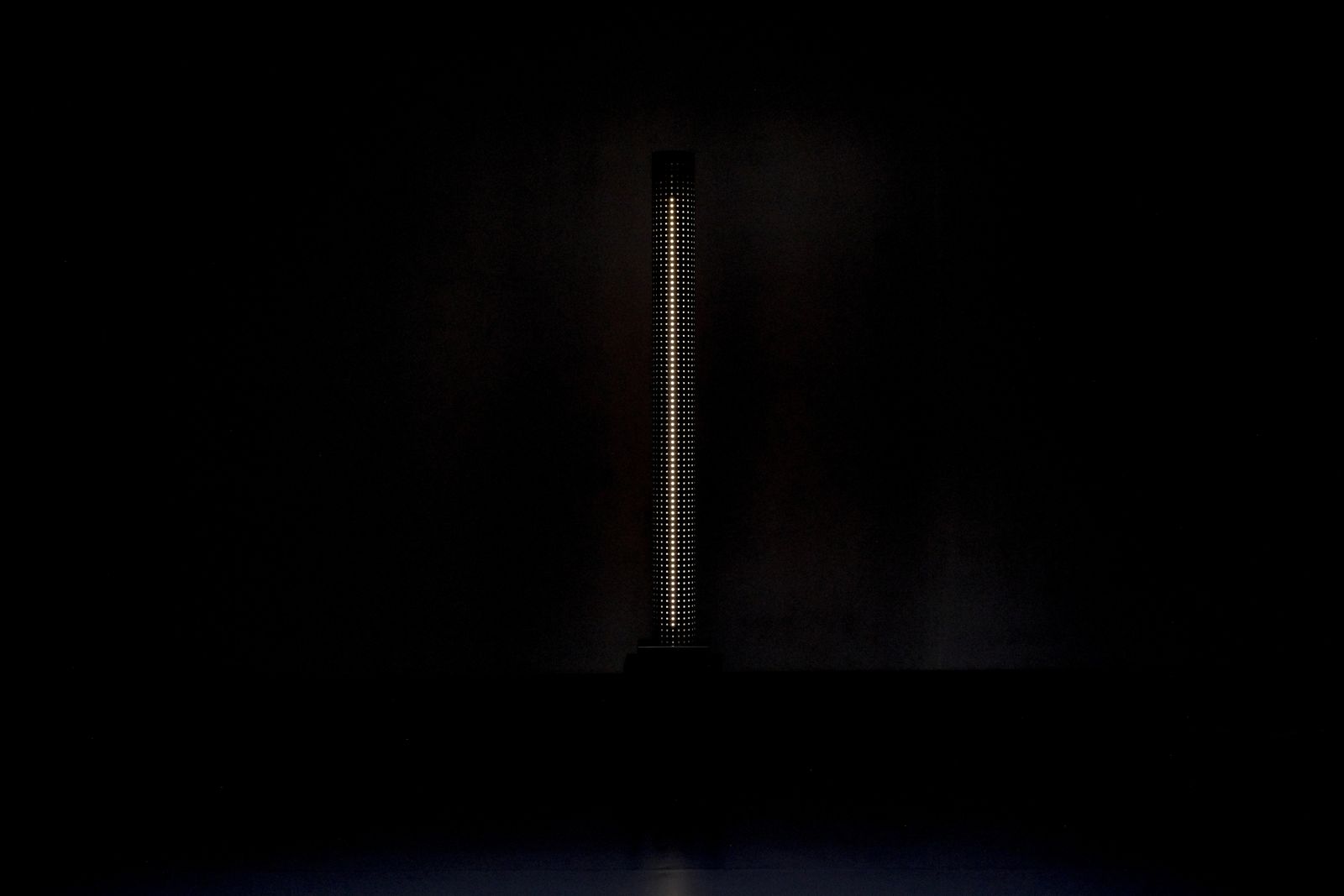 Floor Lamp “ Chicago Tribune ” By Matteo Thun For Bieffeplast, Italy 1985. photo for sale
