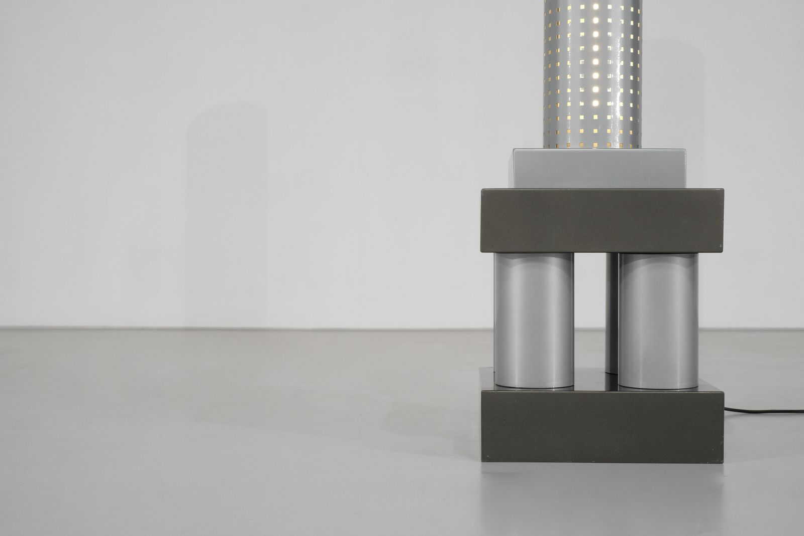 photo for sale Floor Lamp “ Chicago Tribune ” By Matteo Thun For Bieffeplast, Italy 1985.