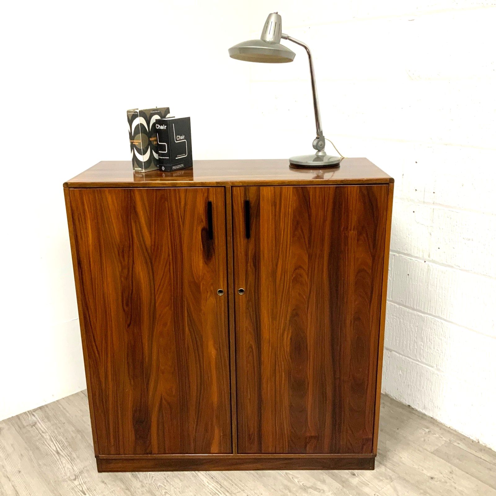Danish Rosewood Mid Century Sideboard Cabinet By Skovby Denmark 1970s photo for sale