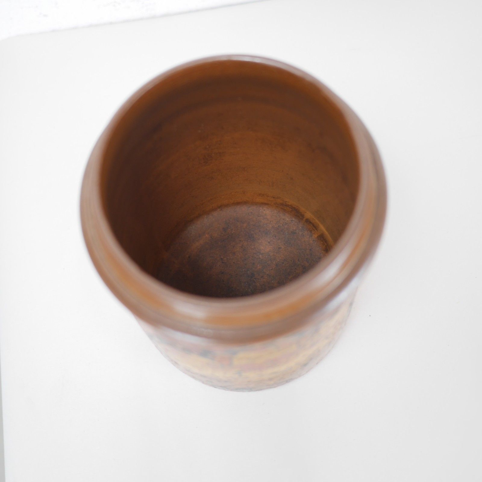 Home Decor Antique Tobacco Jar Shop Display Salt Glazed Stoneware Pot Vintage #102941 photo
