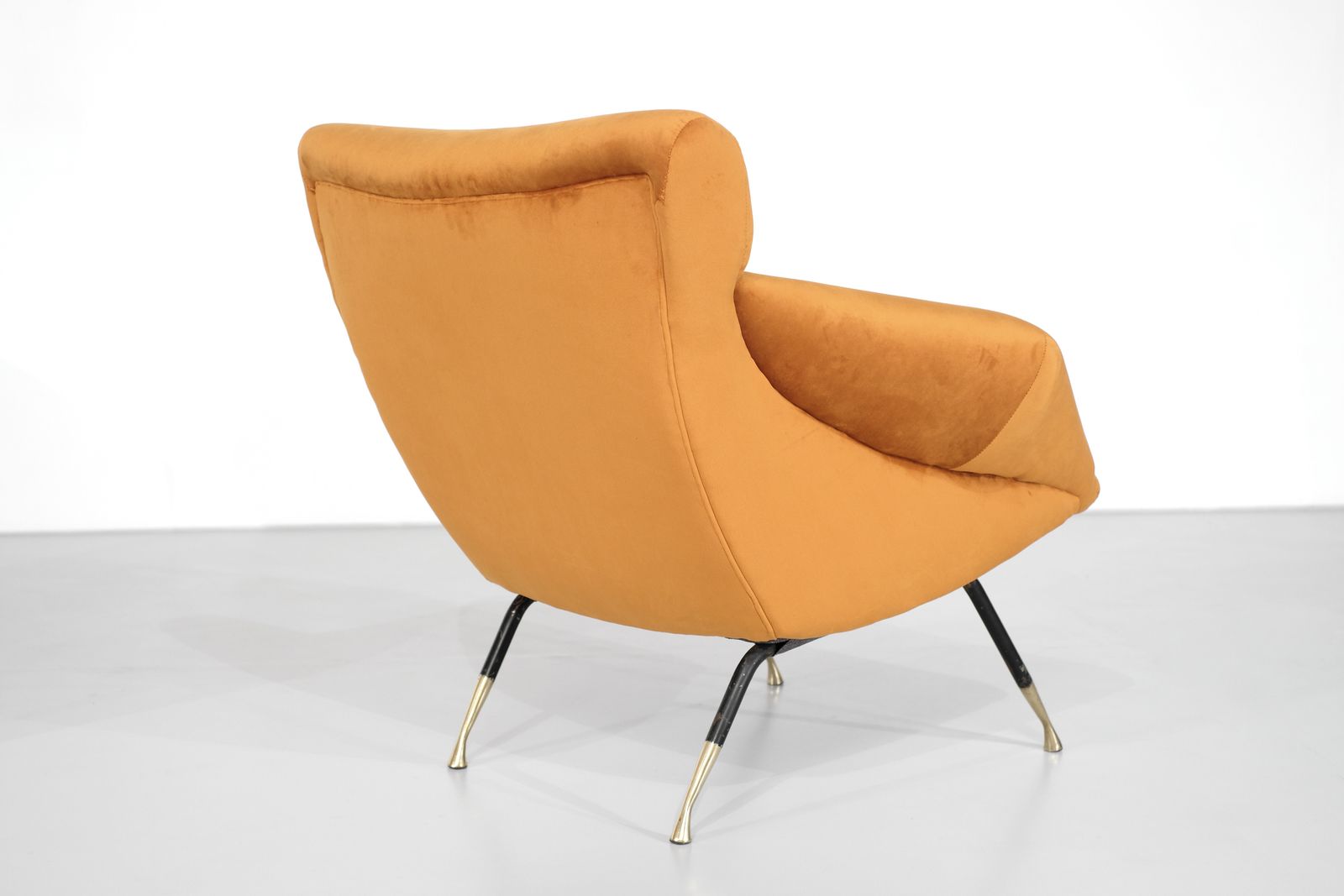 Pair Of Armchairs In Fabric, Italy 1960s. photo buy