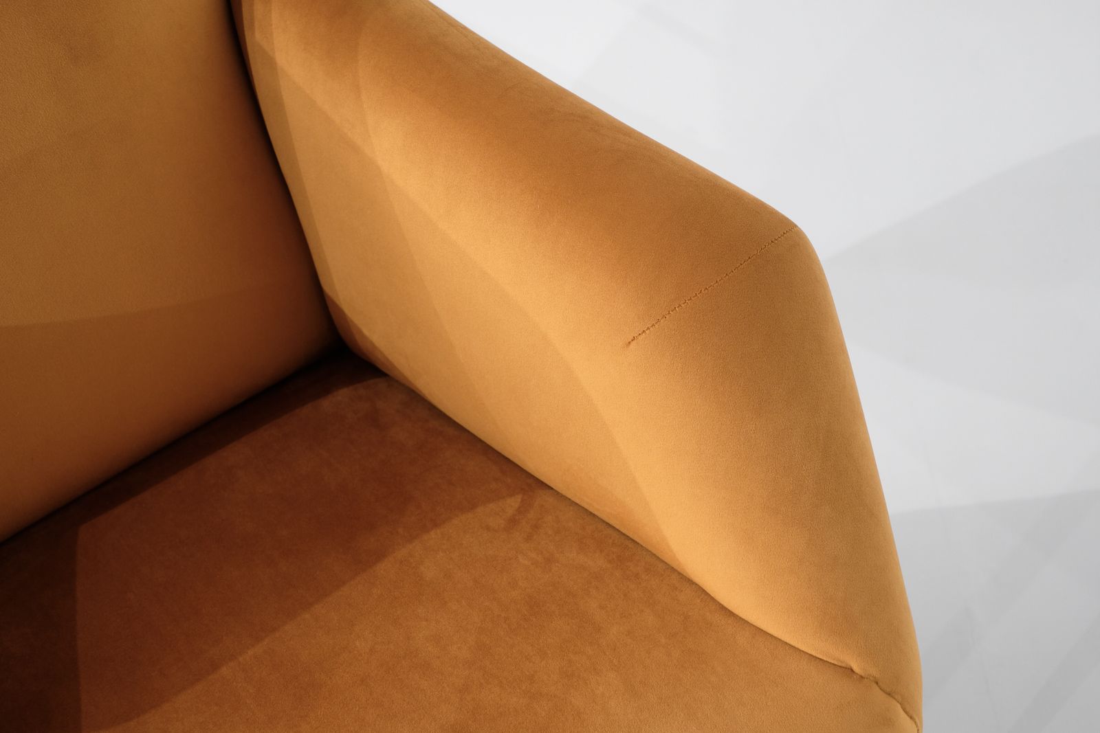 Furniture Pair Of Armchairs In Fabric, Italy 1960s. photo